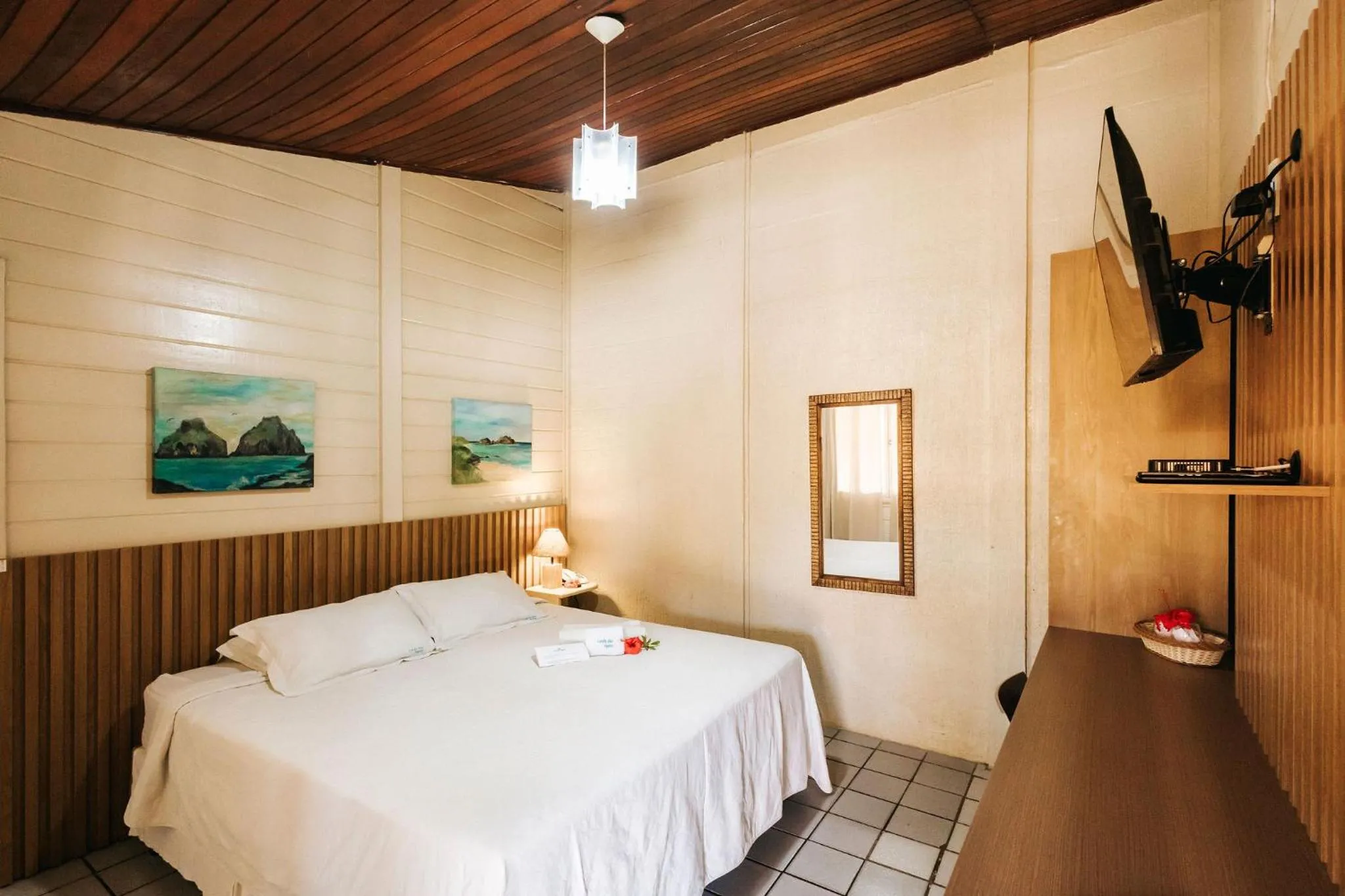 Photo of the whole room, Bed in Pousada Lenda das Águas