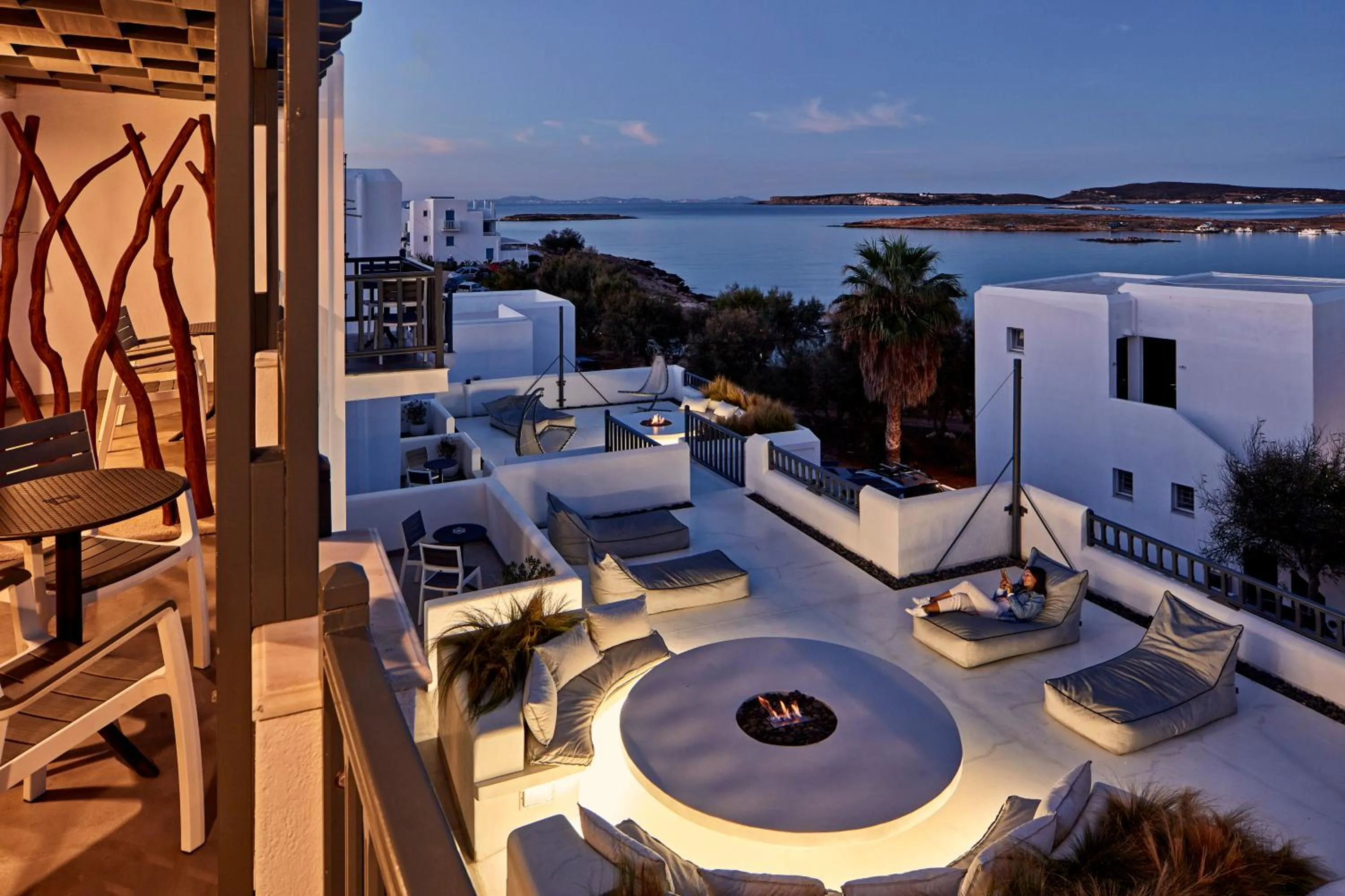 Balcony/Terrace in Parian Boutique Hotel