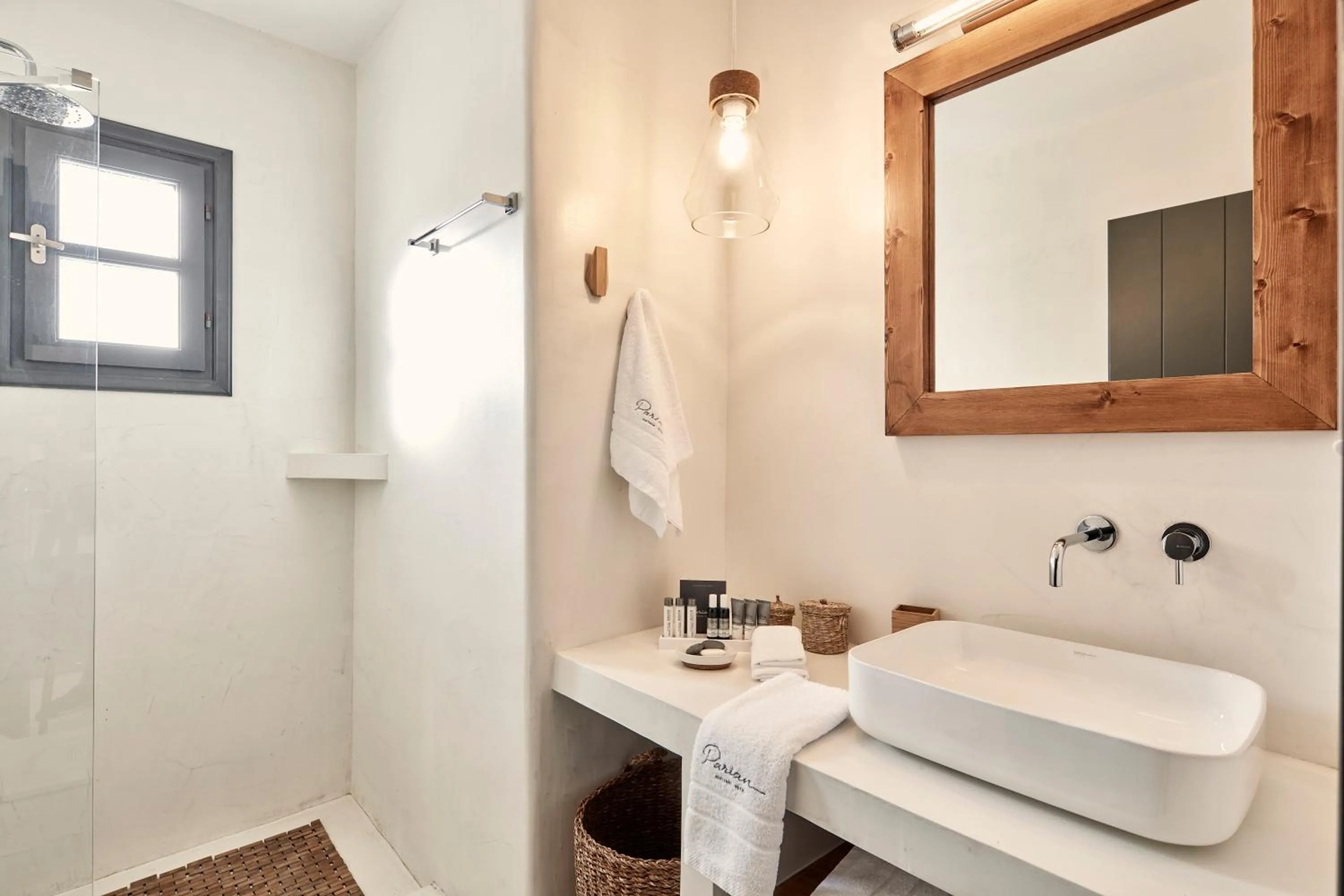 Bathroom in Parian Boutique Hotel