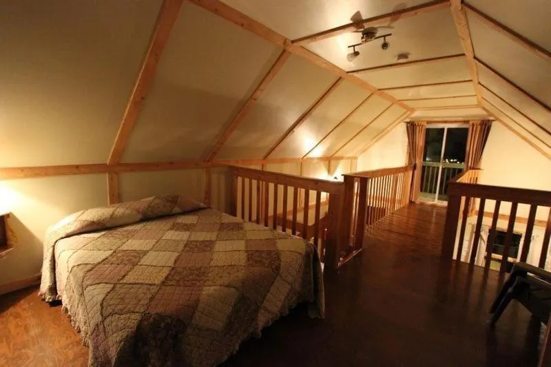 Bed in Chalets Nature Océan