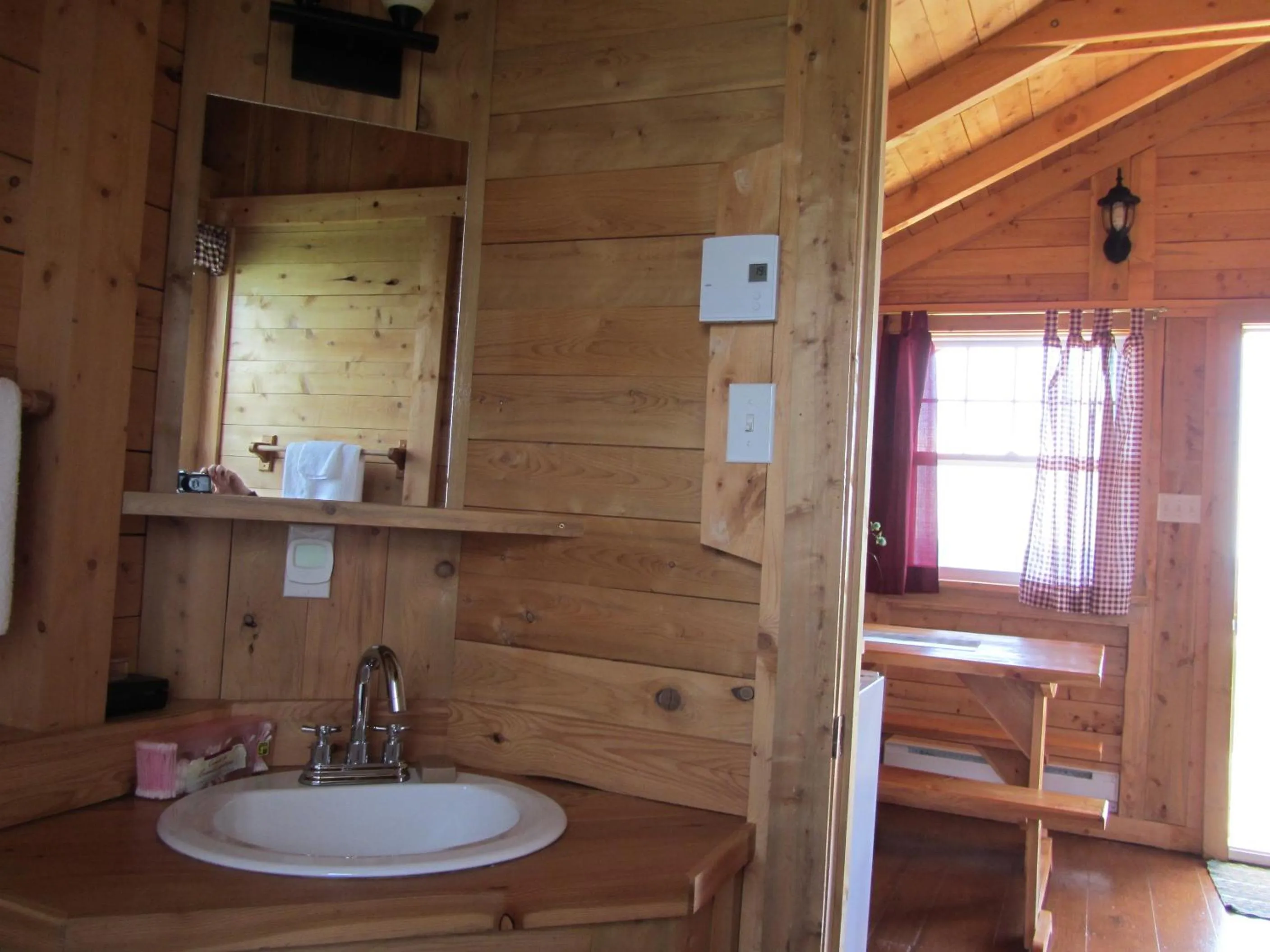 Bathroom in Chalets Nature Océan