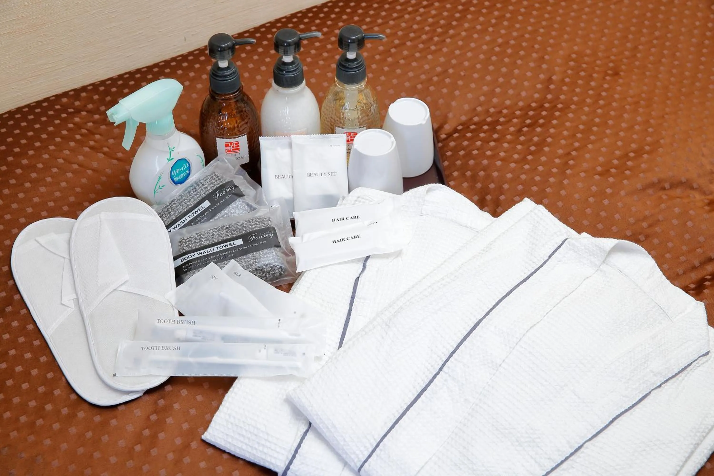 towels in Grampus Inn Osaka Namba