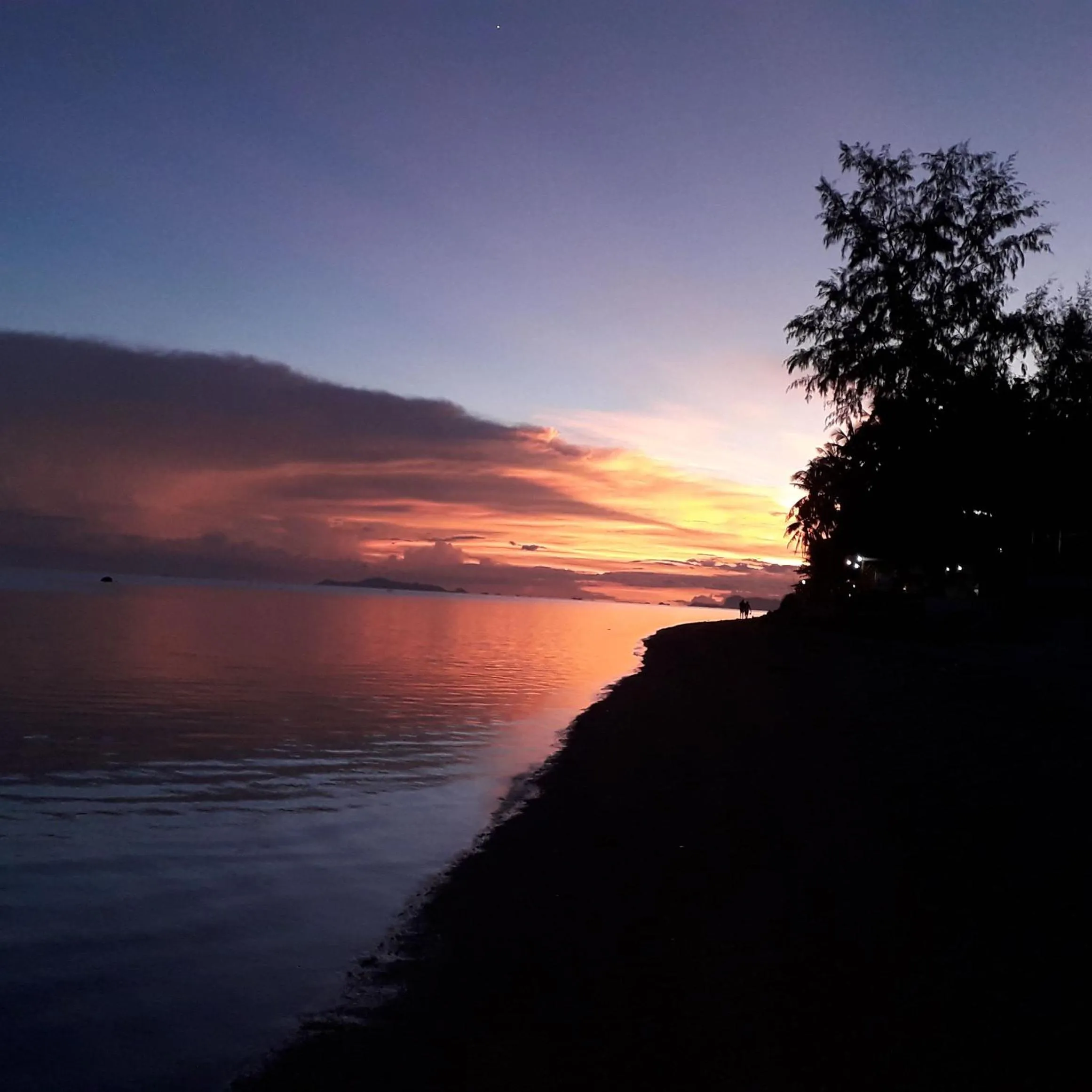 Sunset in Coco Garden Resort