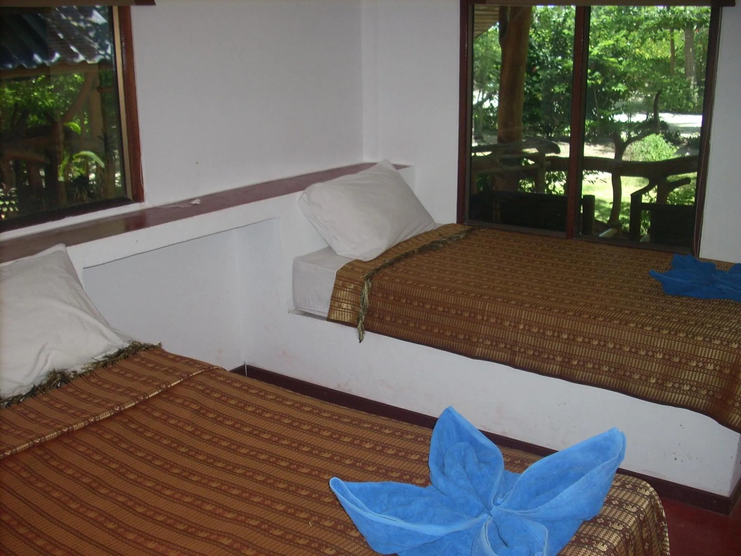 Bed in Coco Garden Resort