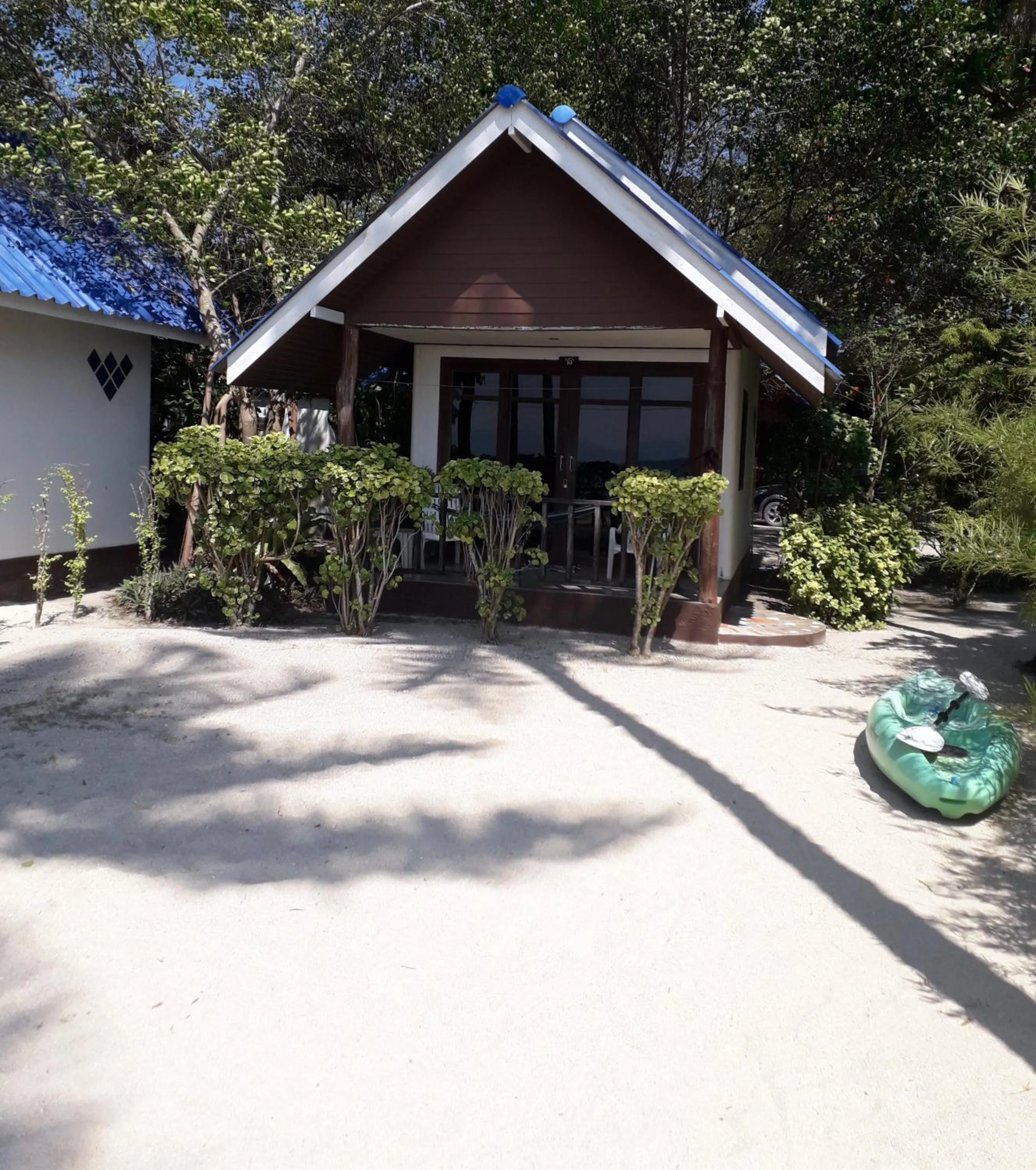 Facade/entrance in Coco Garden Resort