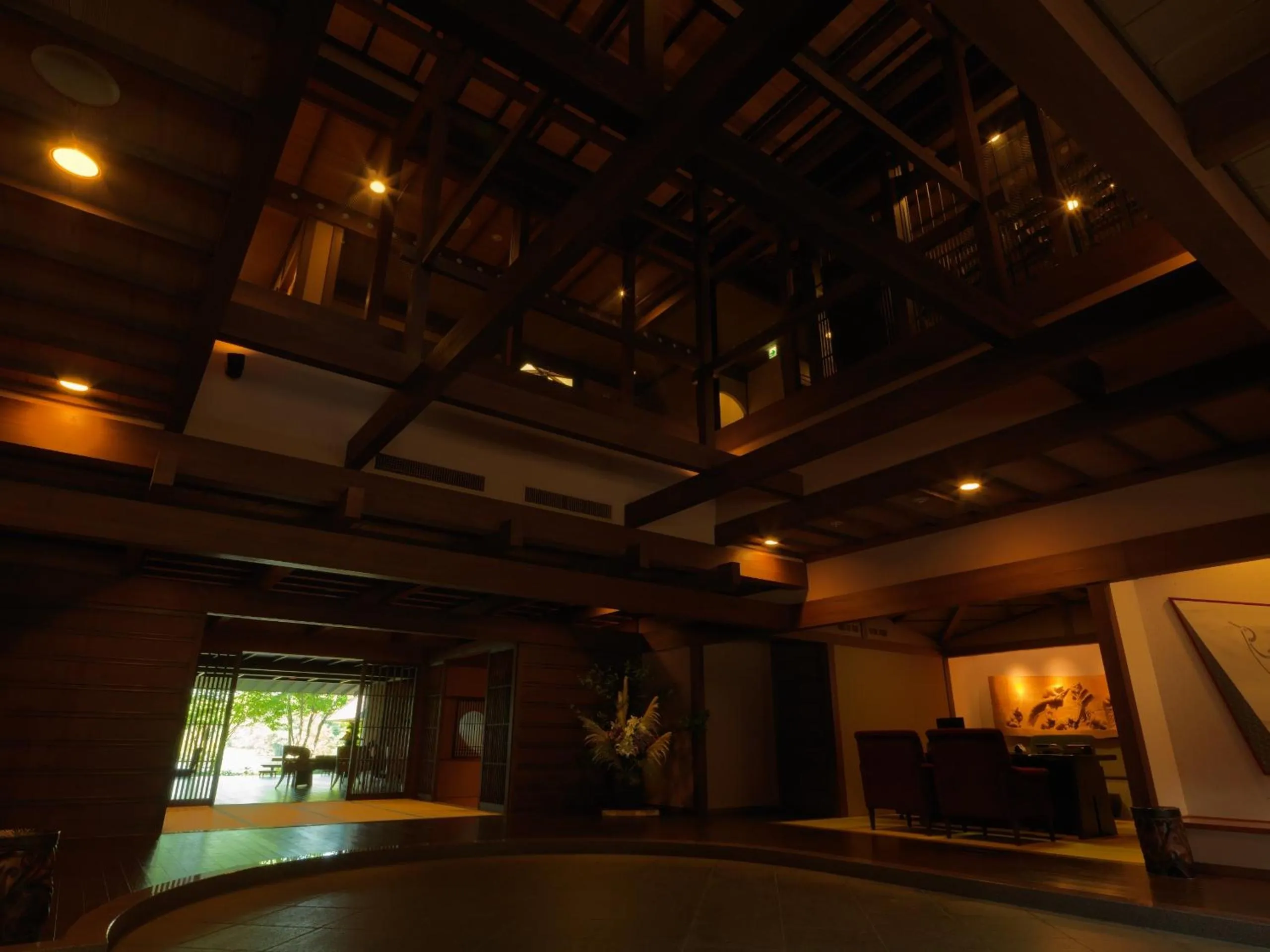 Lobby or reception in Akan Tsuruga Besso Hinanoza