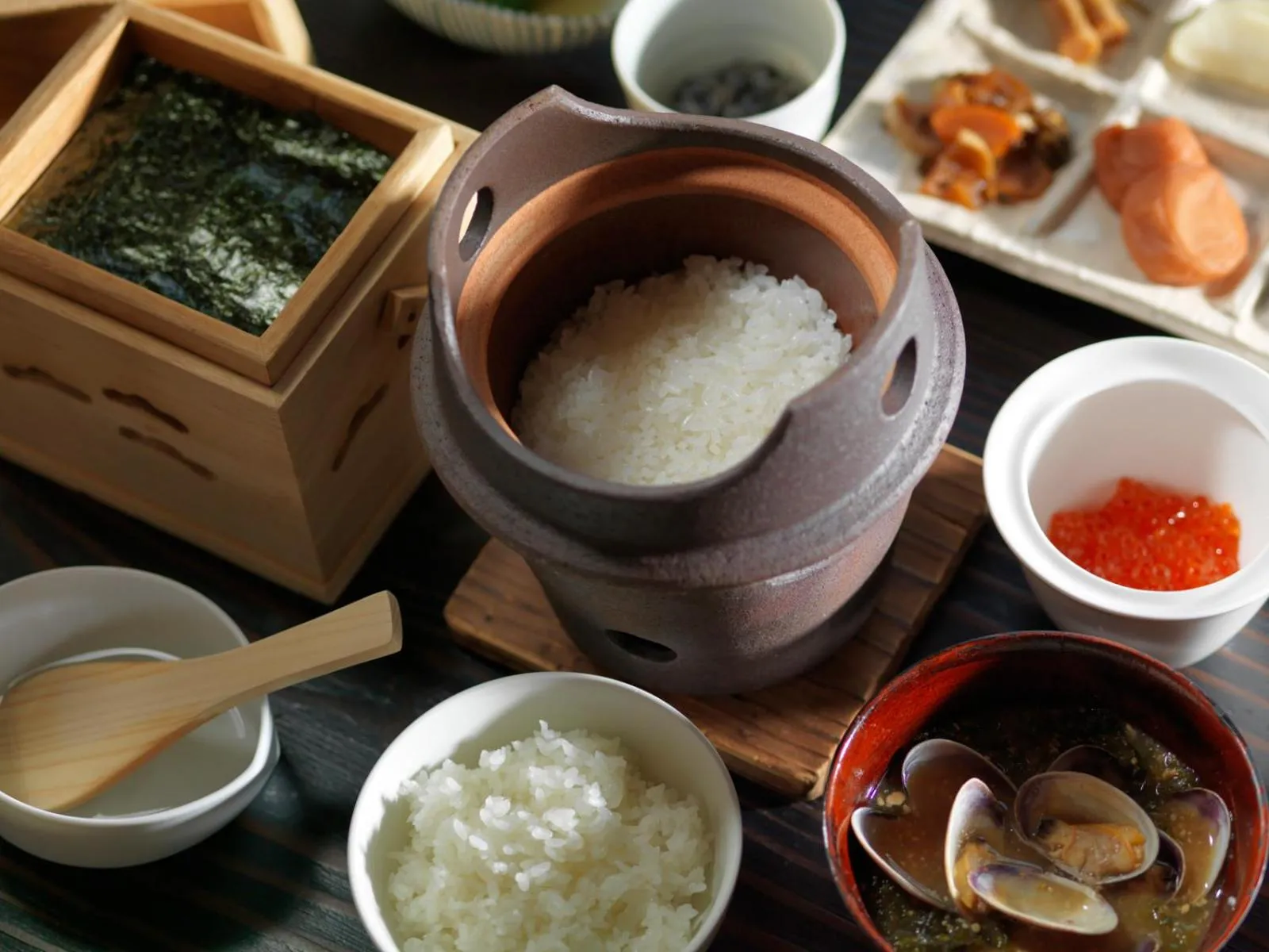 Breakfast in Akan Tsuruga Besso Hinanoza