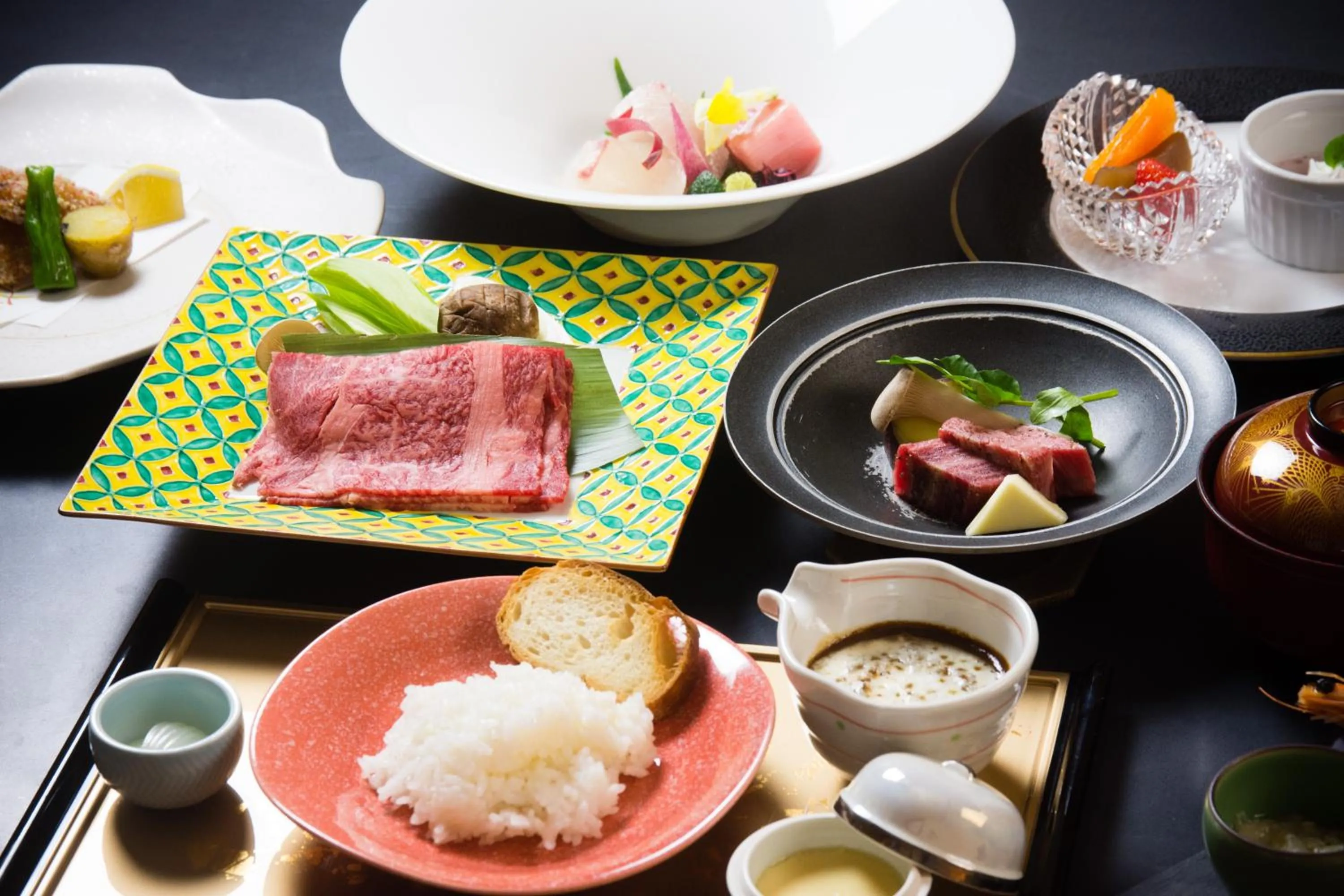 Dinner in Hotel Isago Kobe