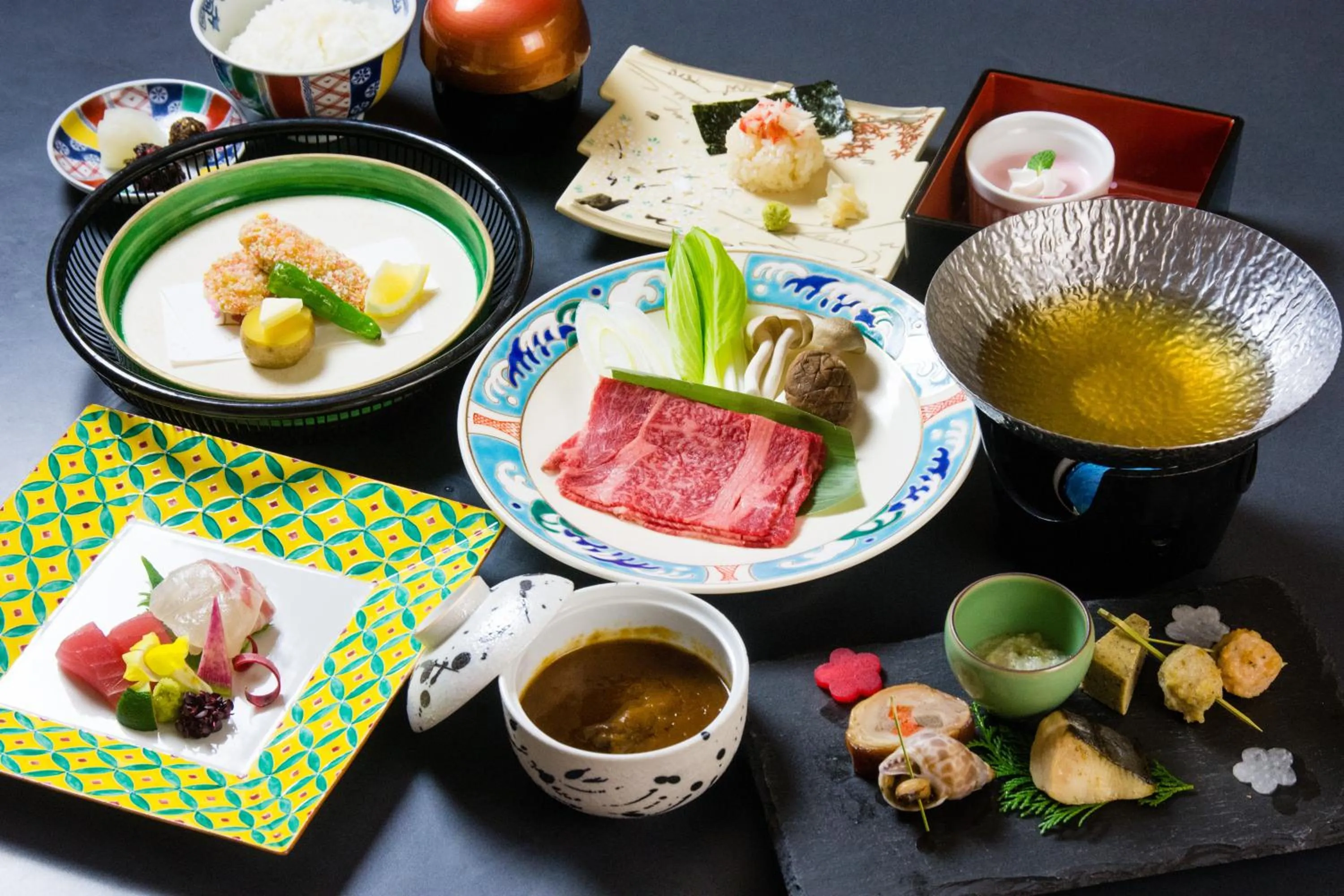 Dinner in Hotel Isago Kobe