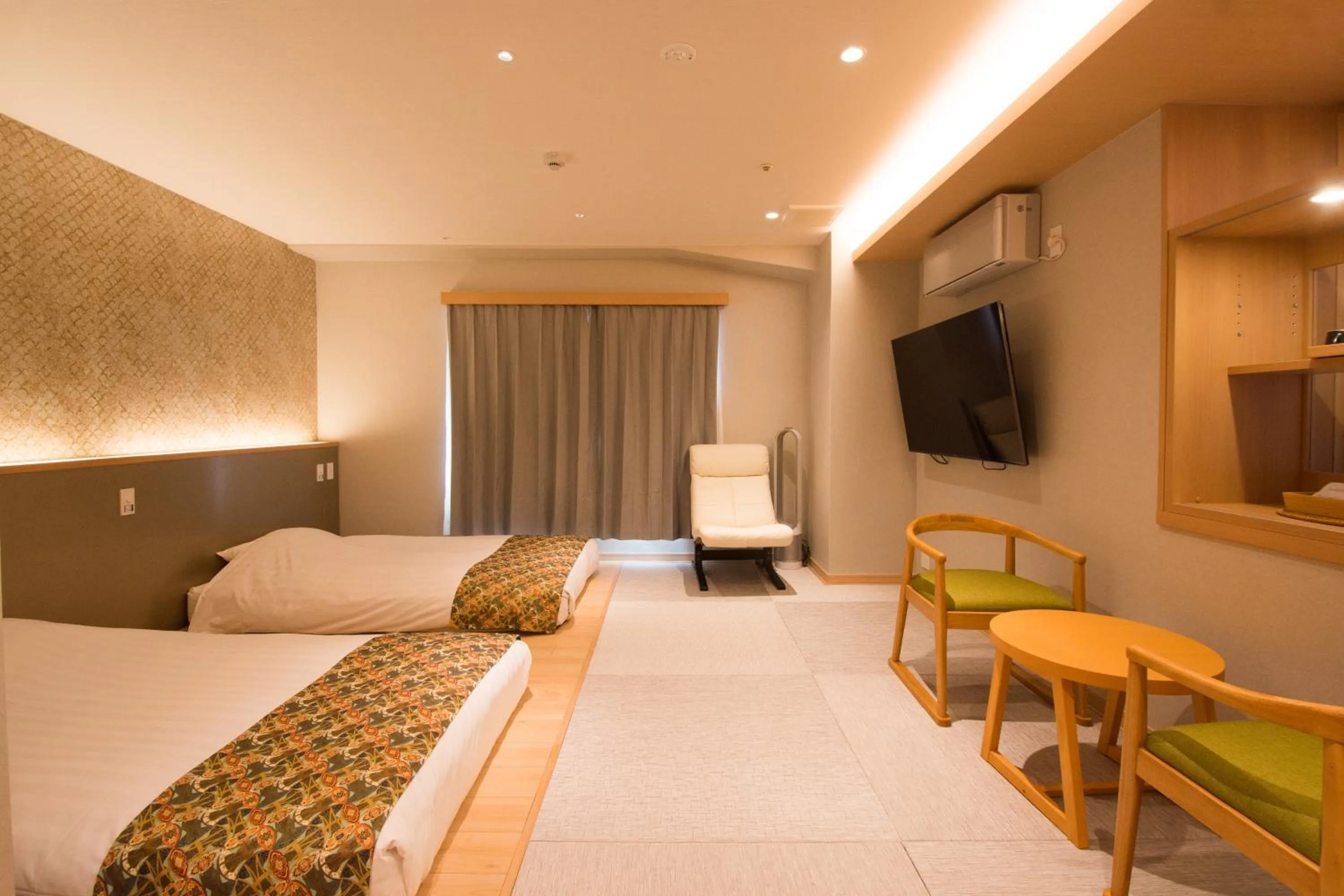 Bed in Hotel Isago Kobe