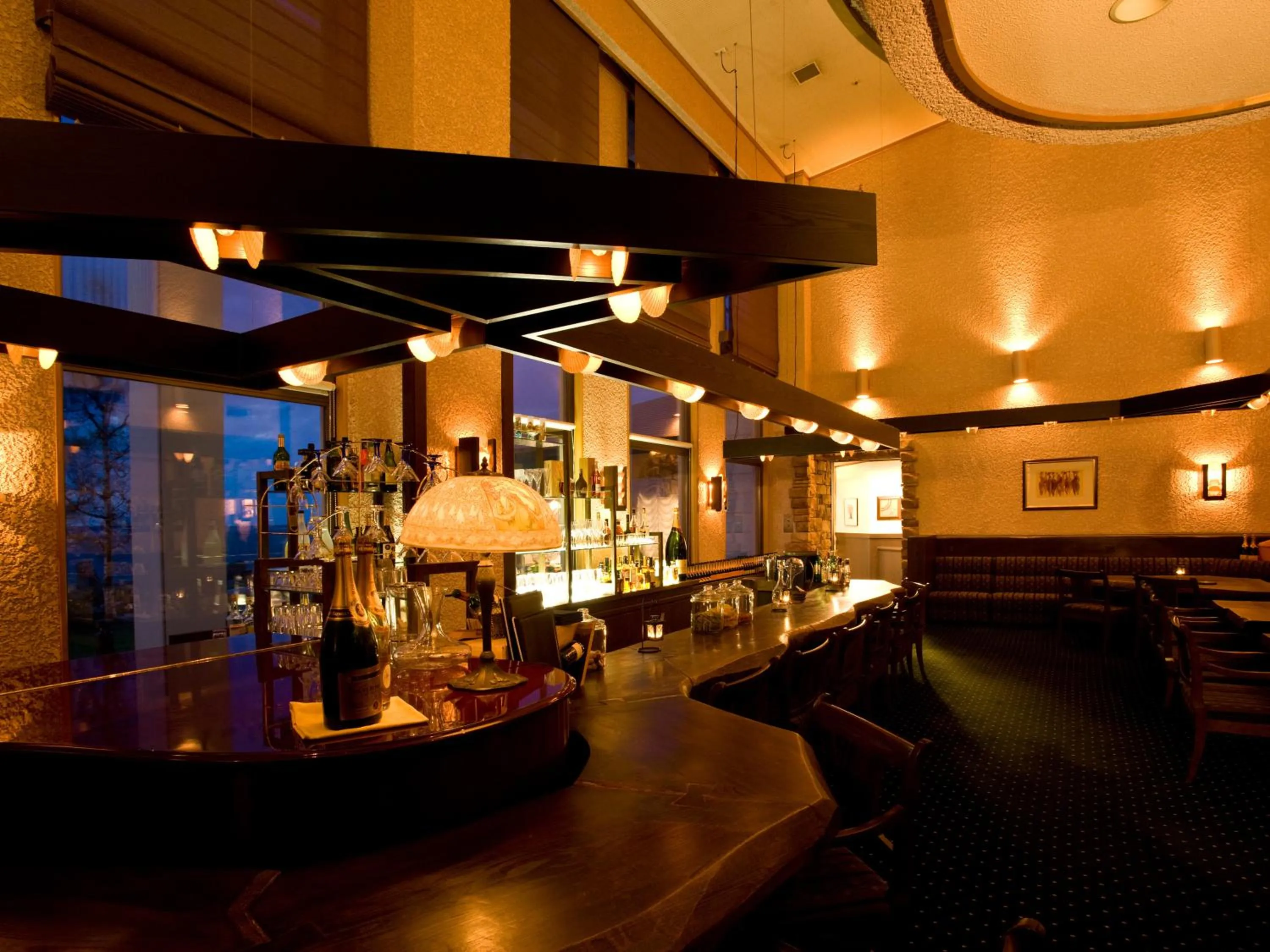 Lounge or bar in Lake Saroma Tsuruga Resort