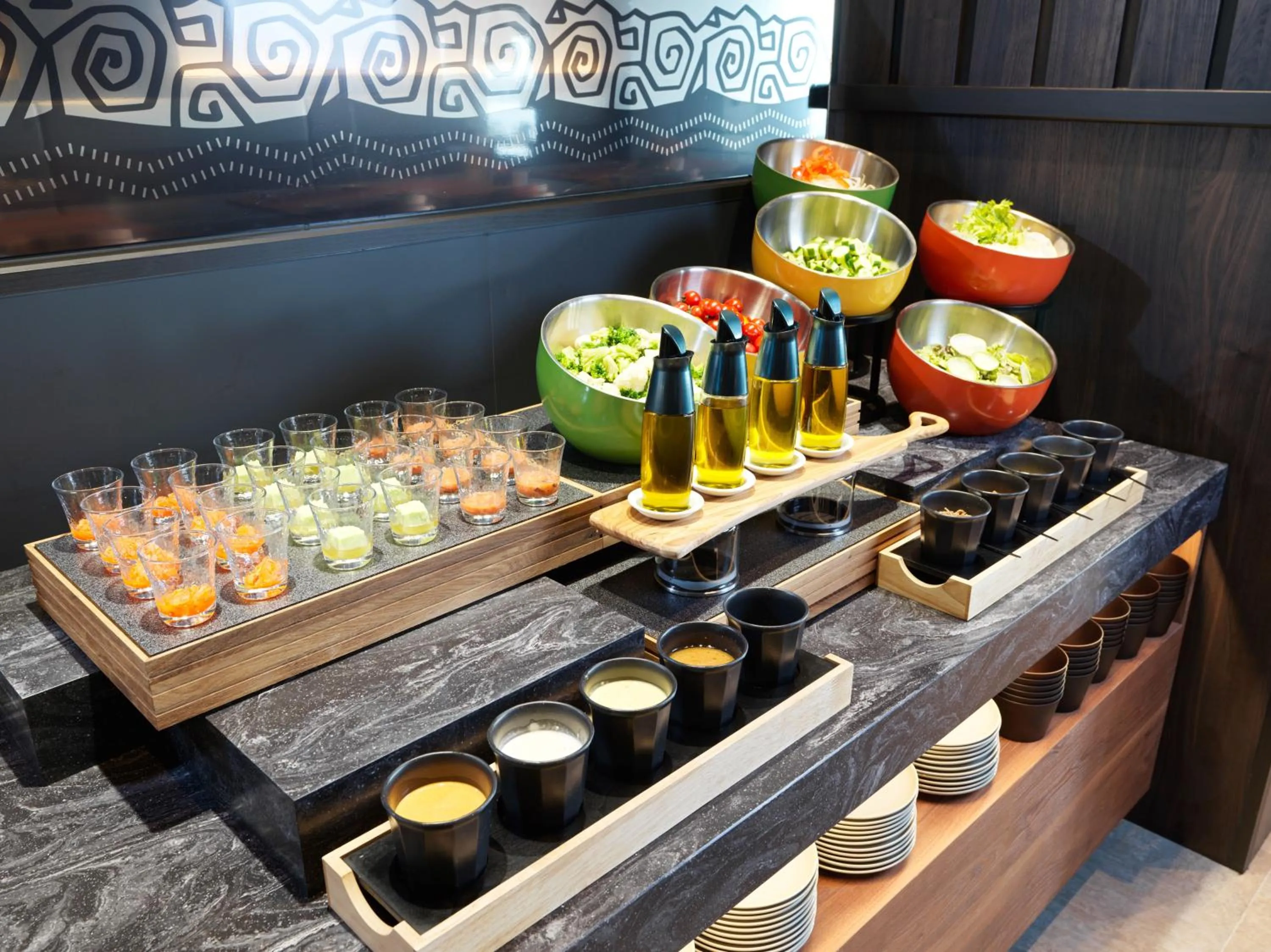 Restaurant/places to eat in Lake Saroma Tsuruga Resort