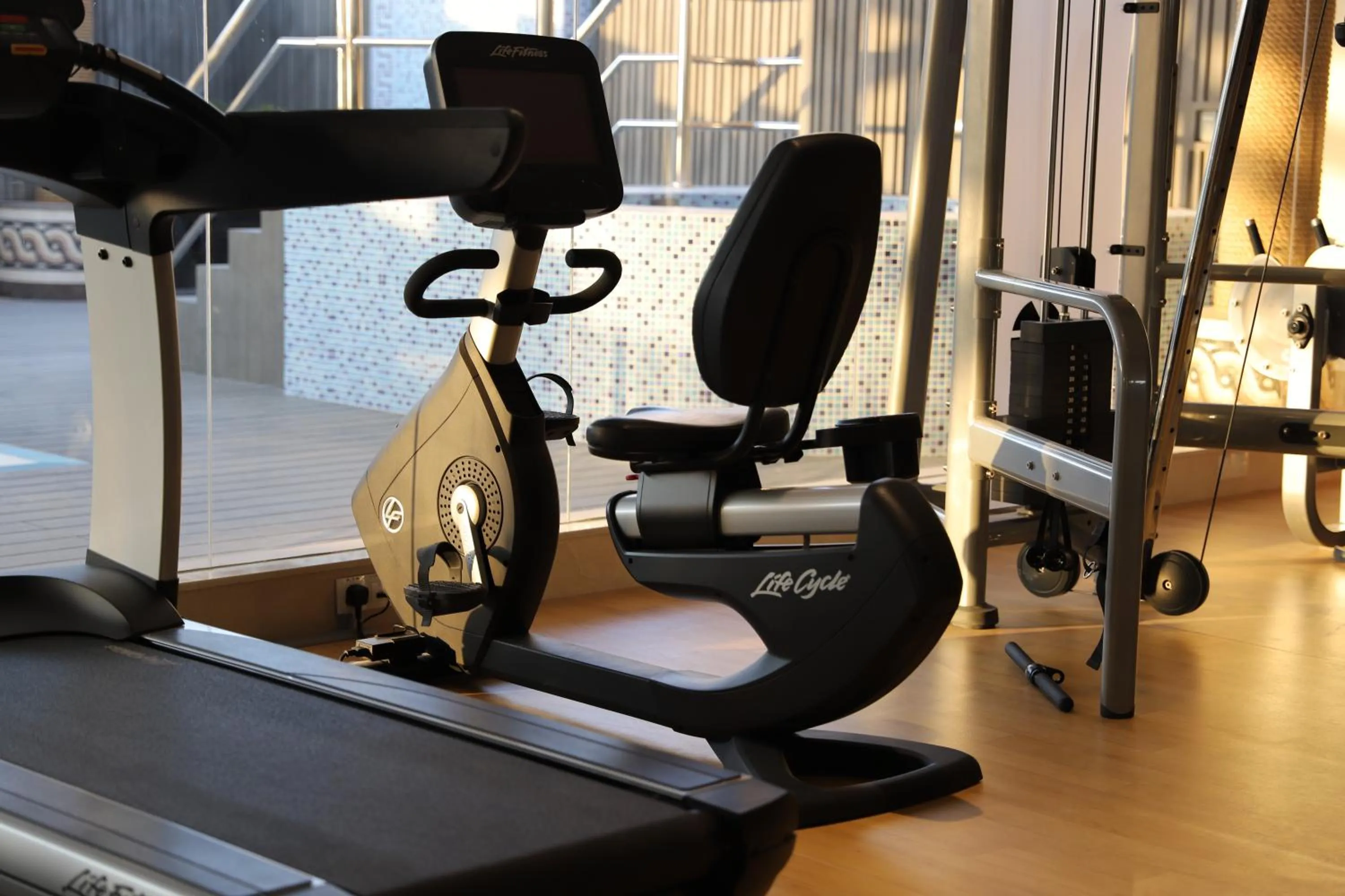 Fitness centre/facilities in Somewhere Hotel Al Ahsa