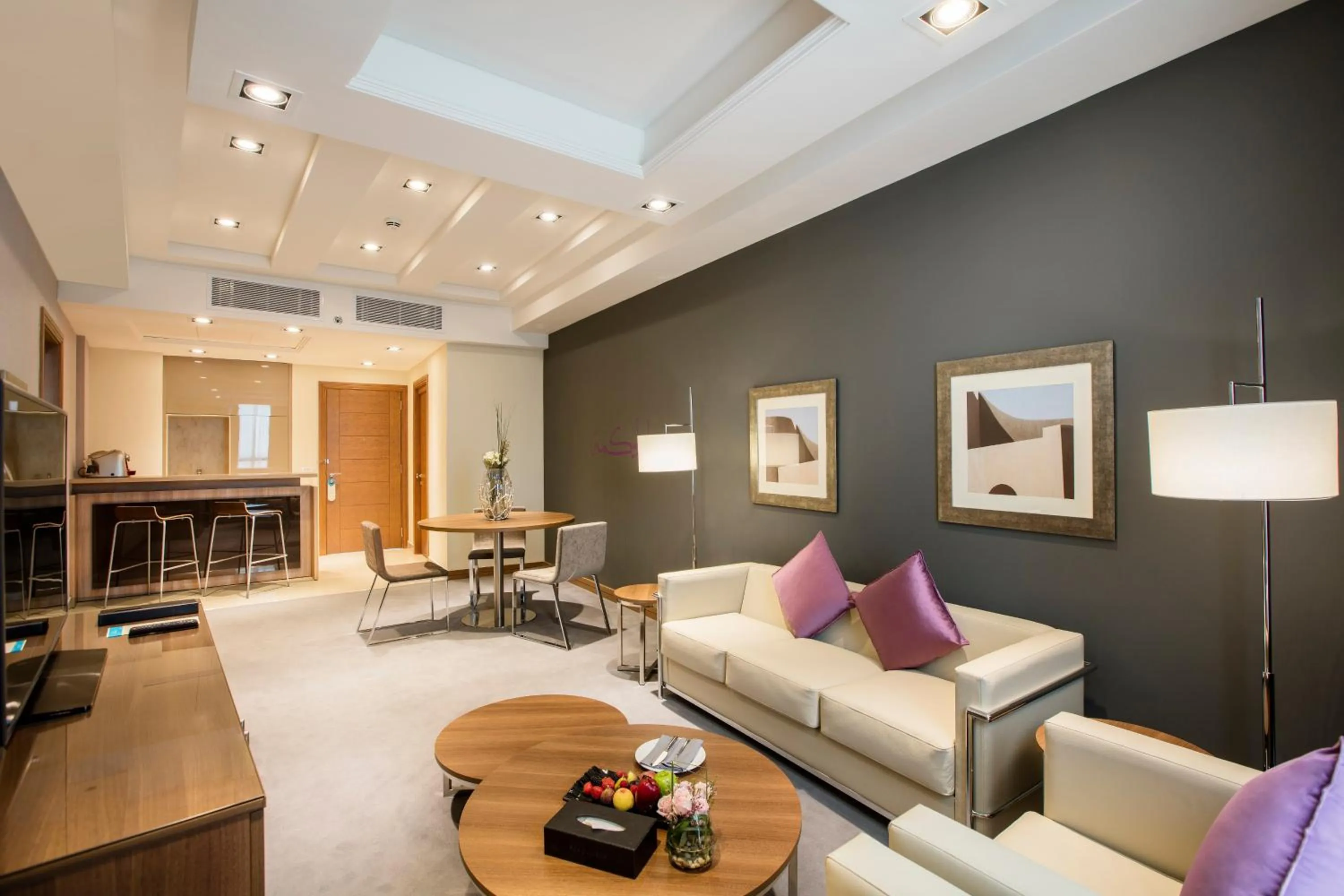 Living room in Somewhere Hotel Al Ahsa