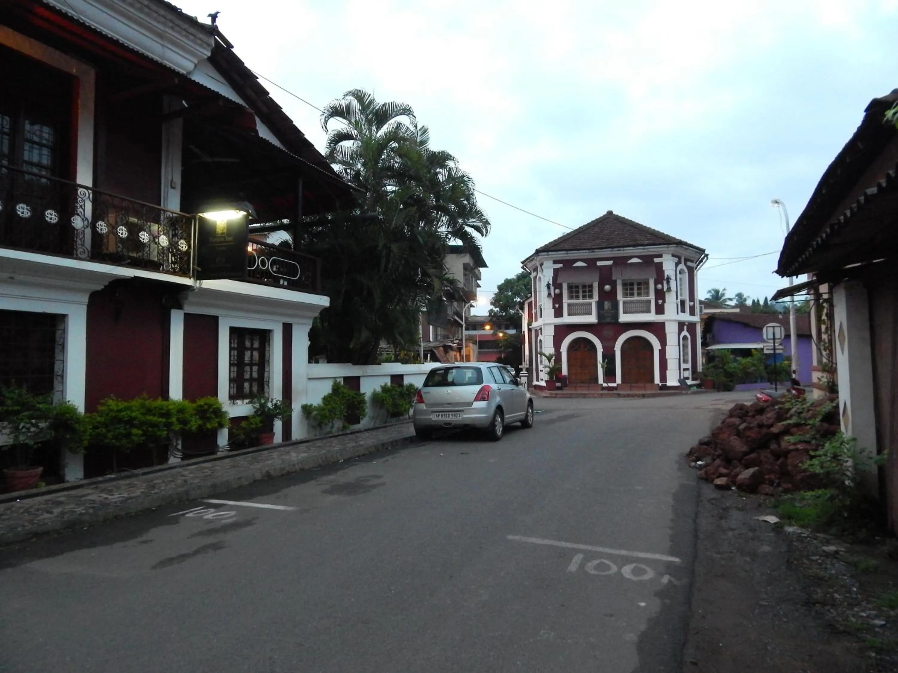 Property building in WelcomHeritage Panjim Inn