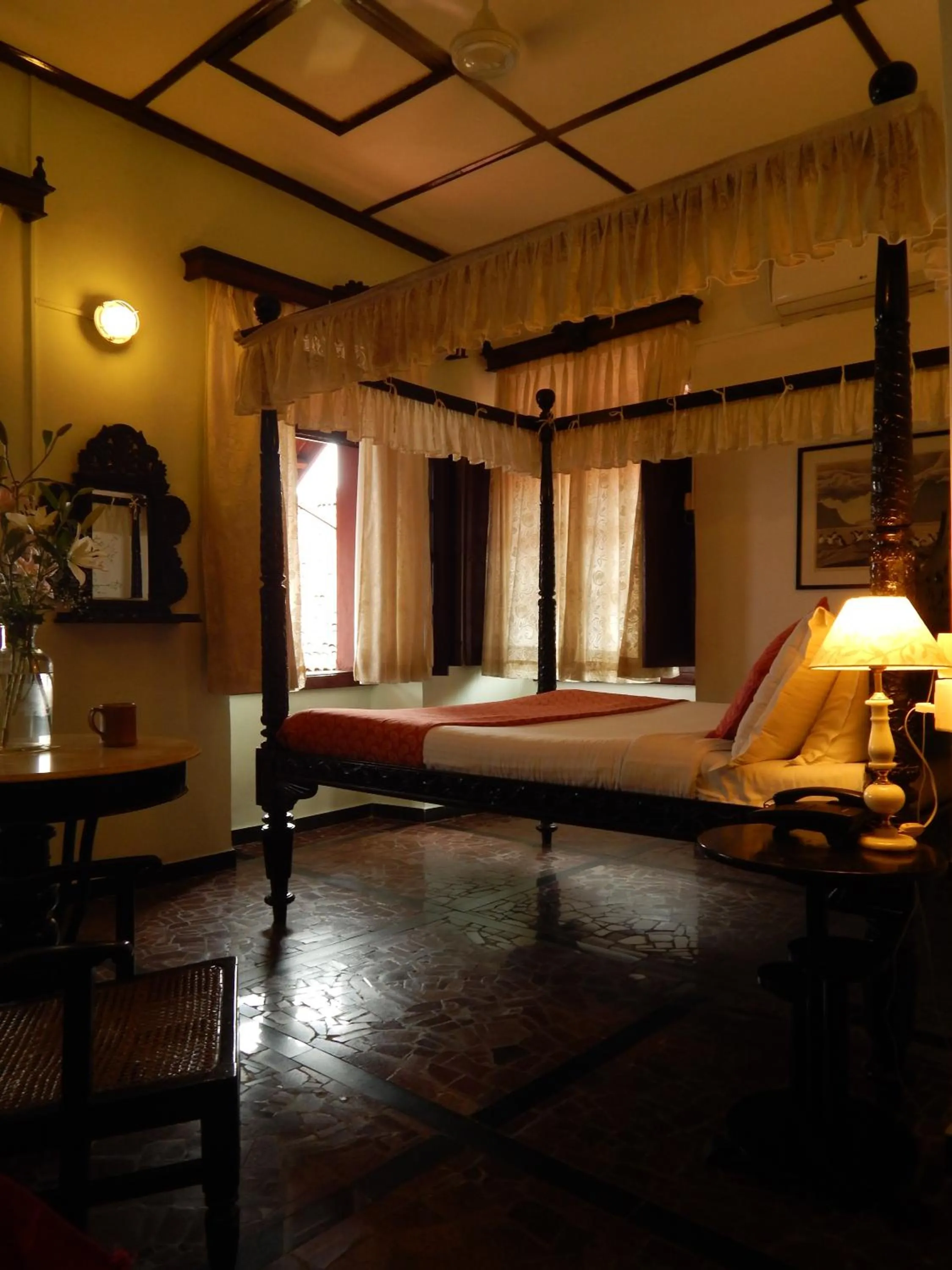 Photo of the whole room, Bed in WelcomHeritage Panjim Inn