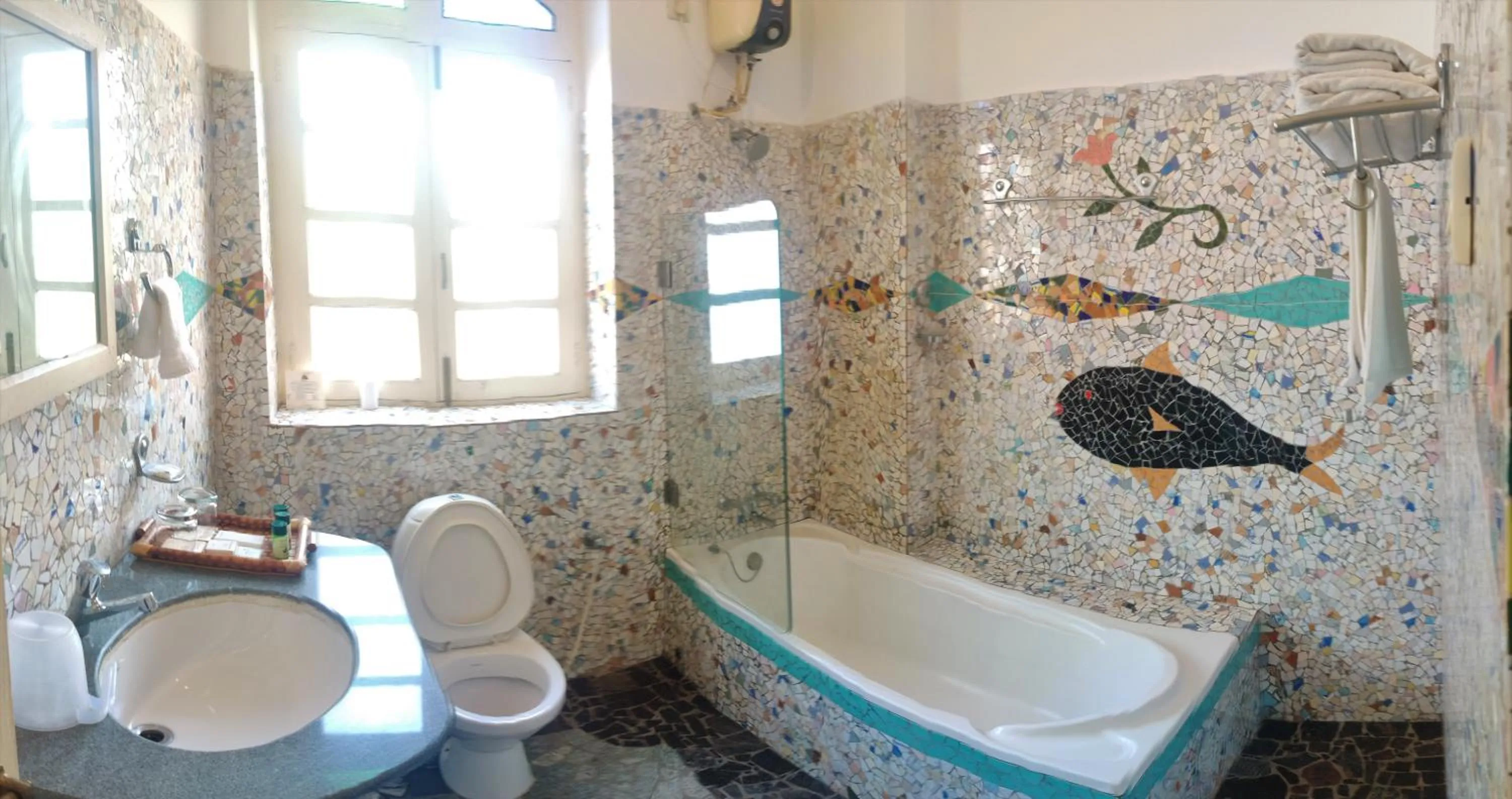Bathroom in WelcomHeritage Panjim Inn