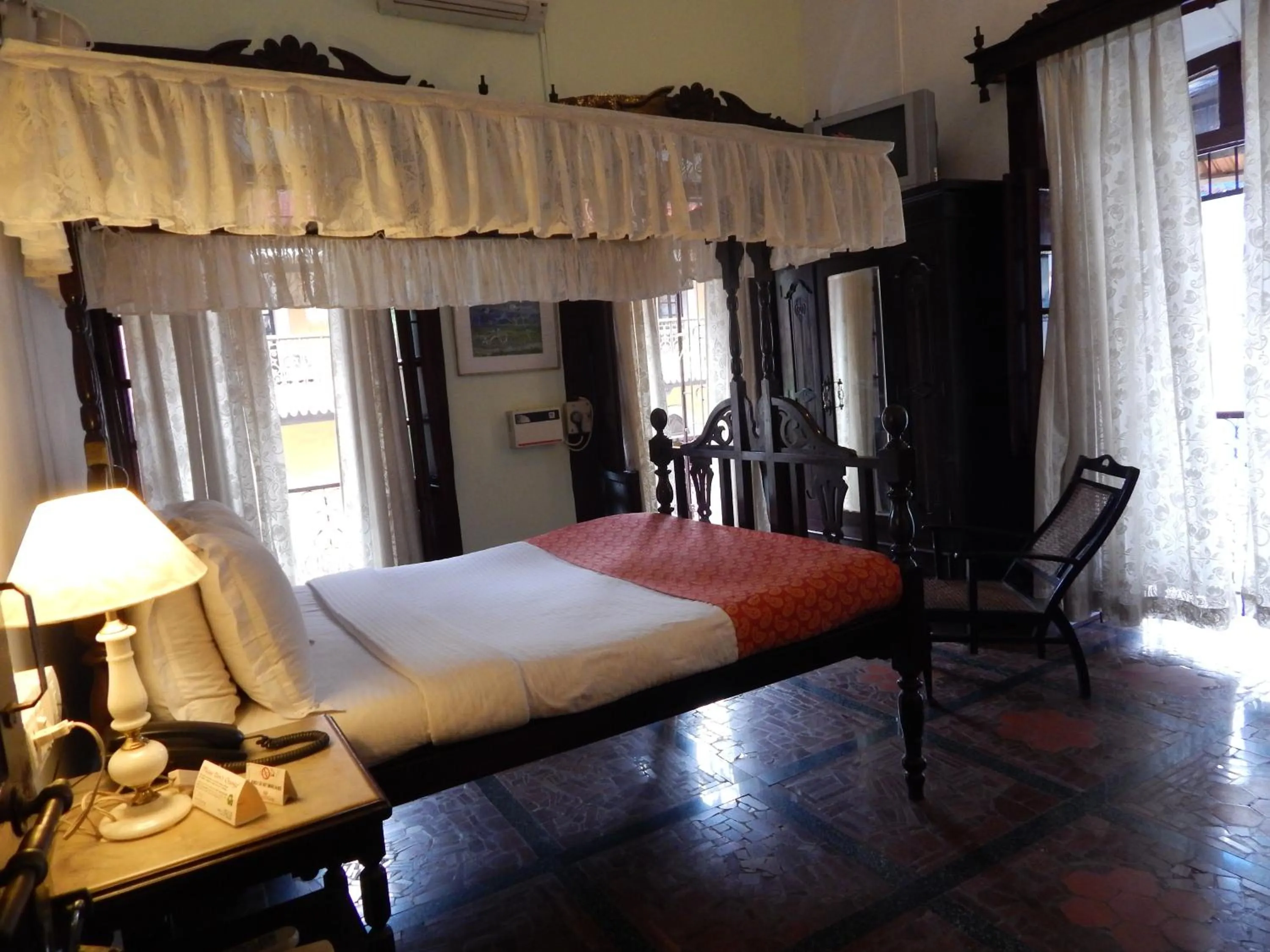 Day, Bed in WelcomHeritage Panjim Inn