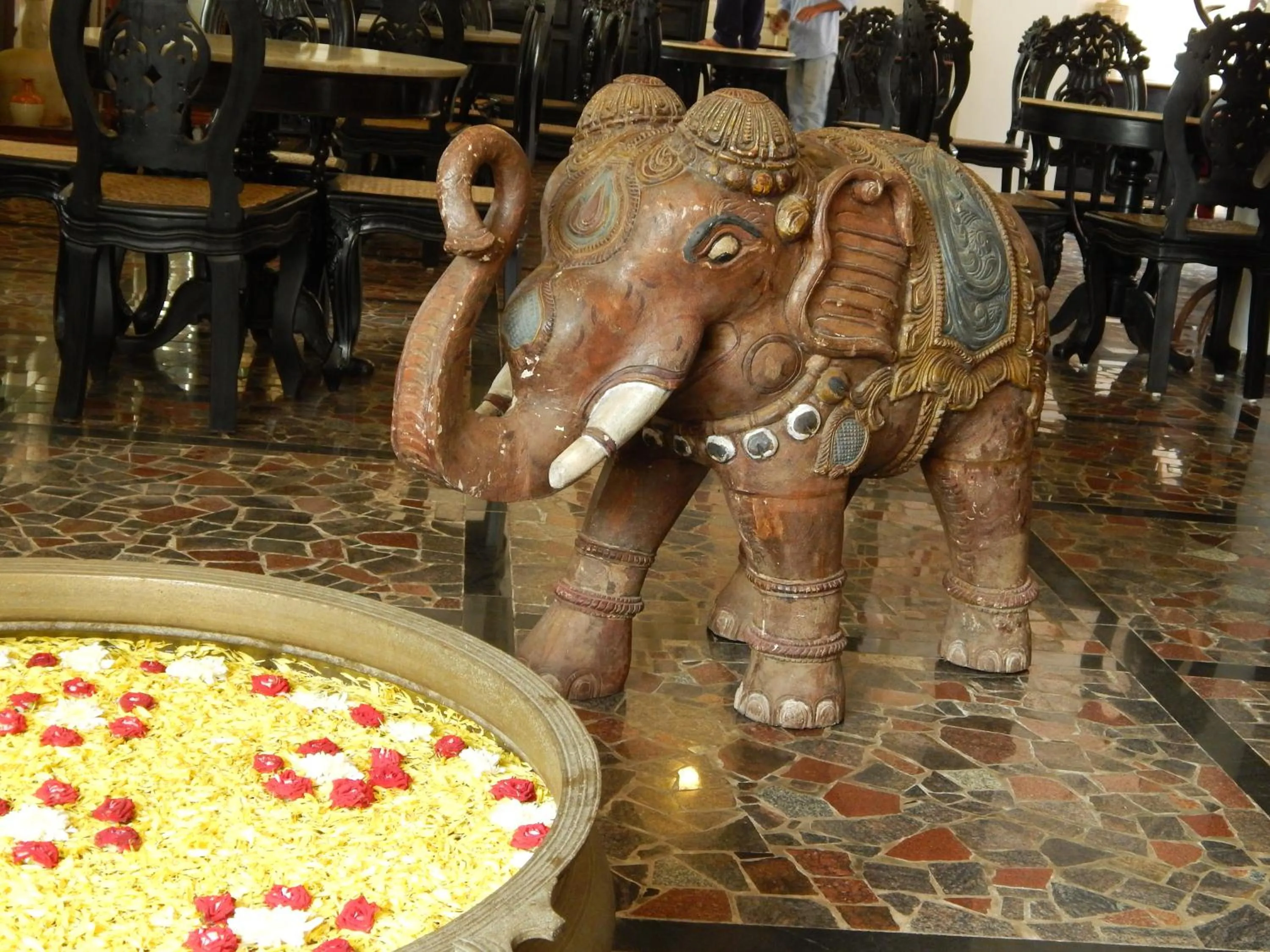 Decorative detail in WelcomHeritage Panjim Inn