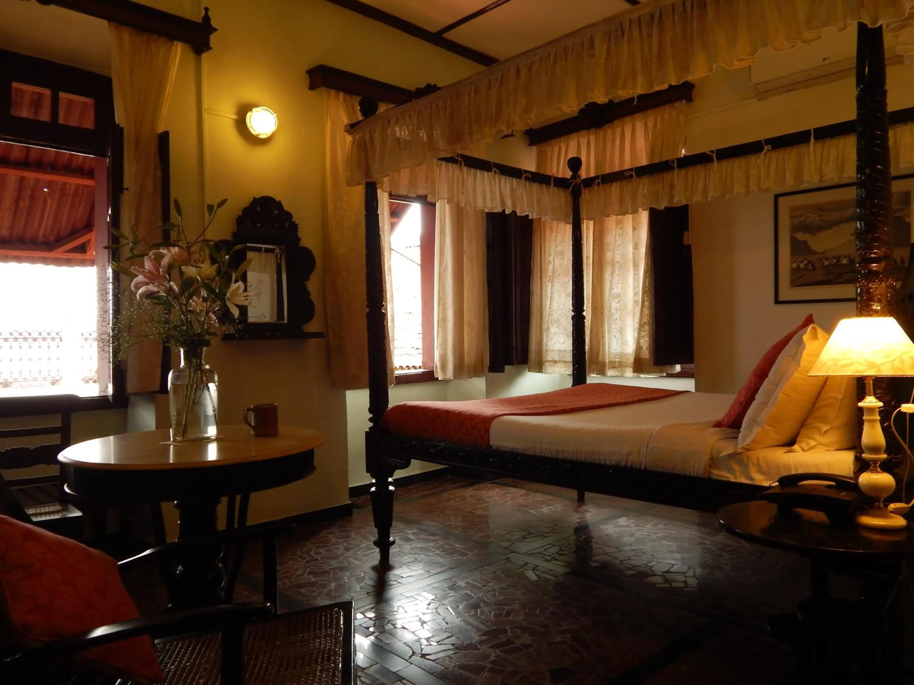 Photo of the whole room, Bed in WelcomHeritage Panjim Inn