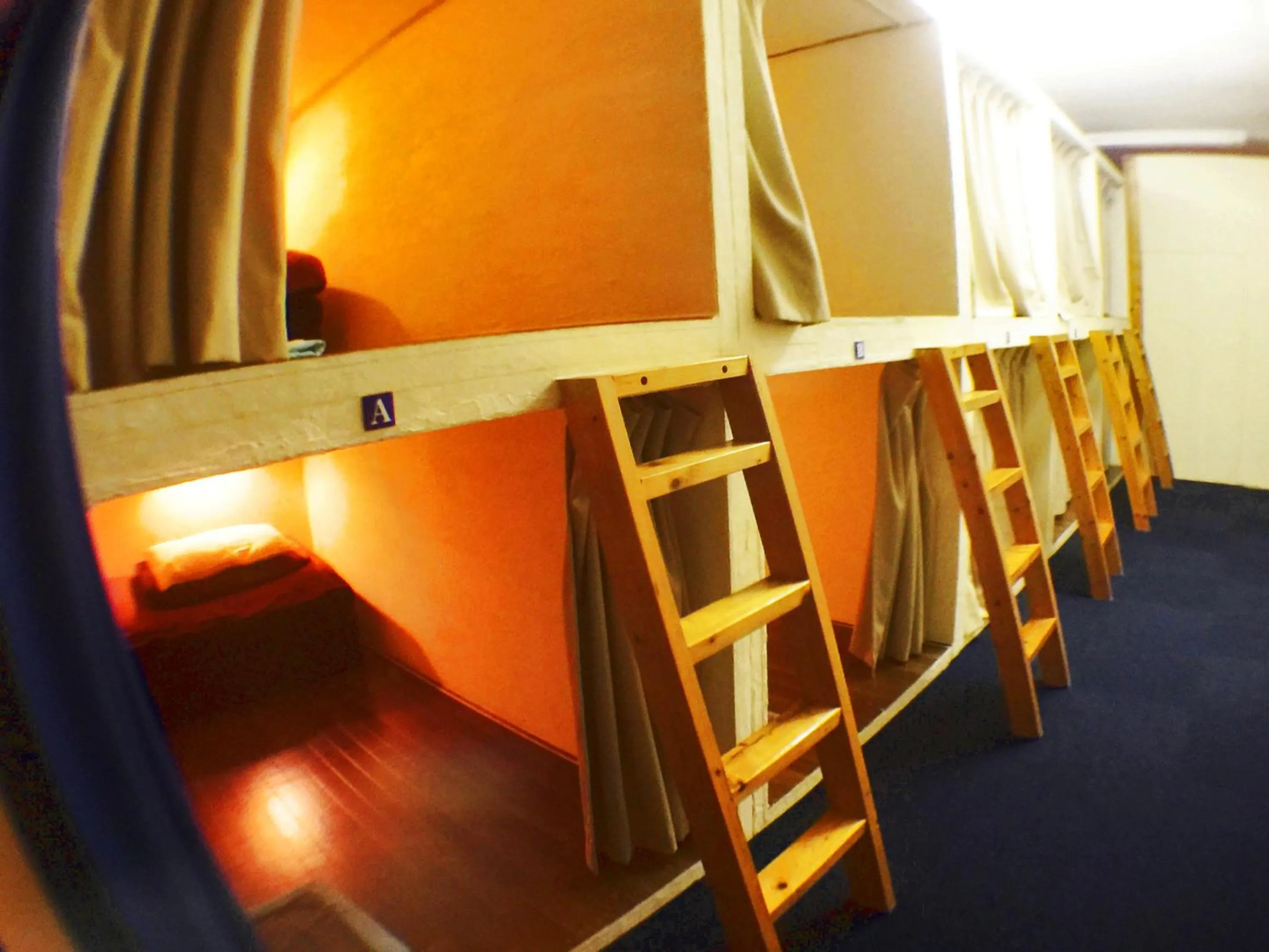 Bed in Guesthouse Churayado Ishigakijima