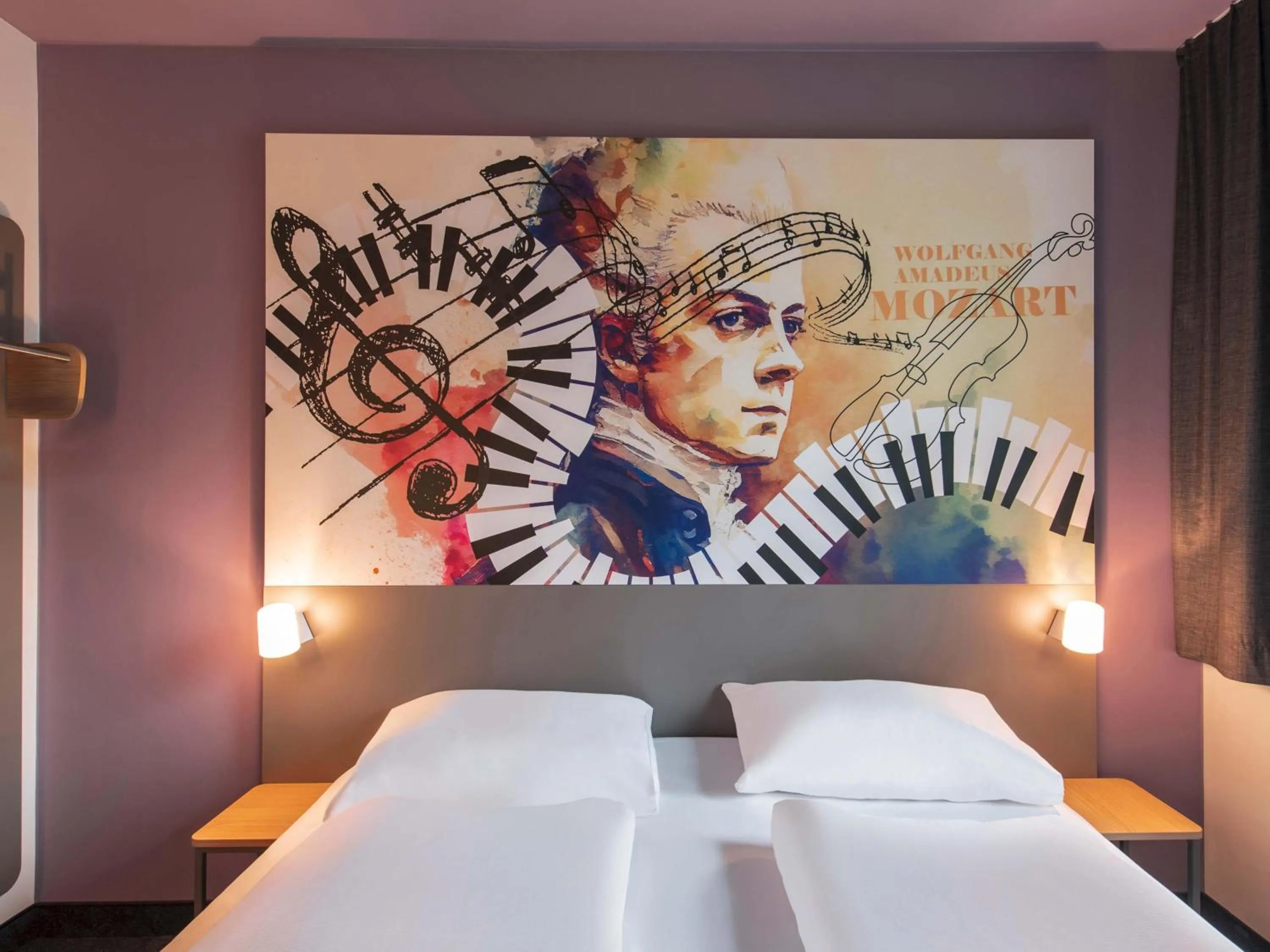 Photo of the whole room, Bed in B&B HOTEL Salzburg-Süd