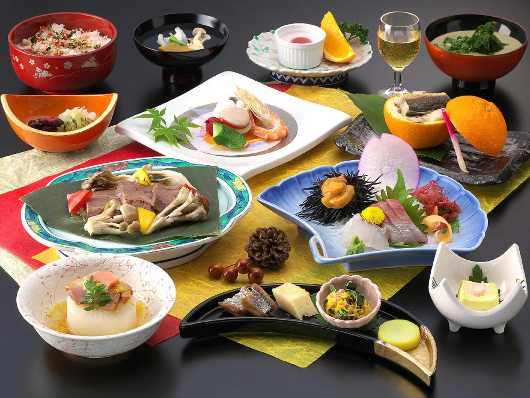 Dinner in Nisshokan Bettei Koyotei