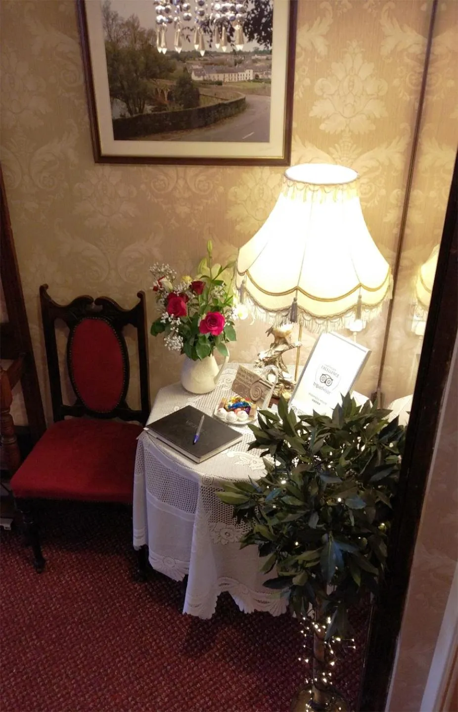 Lobby or reception in Inishross House