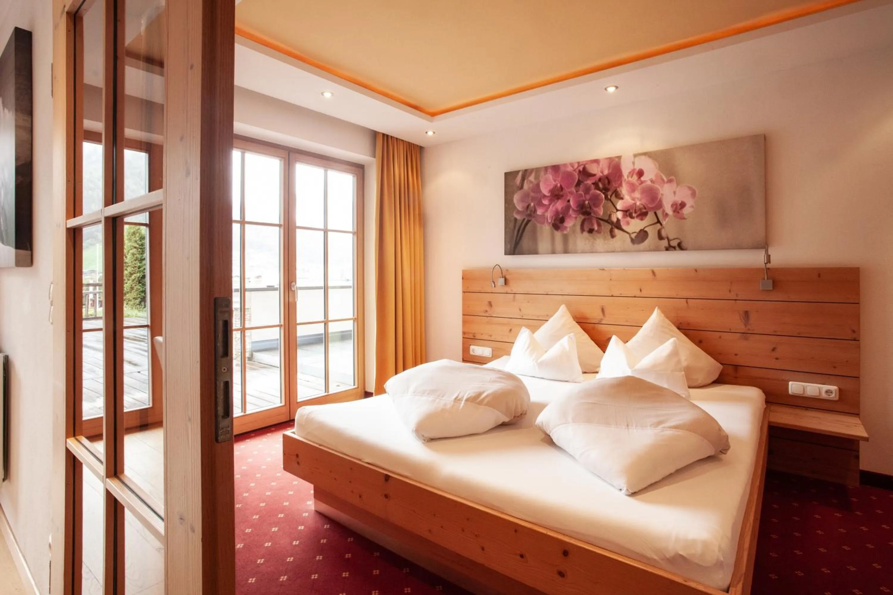 Bed in Naturresort Senningerhof