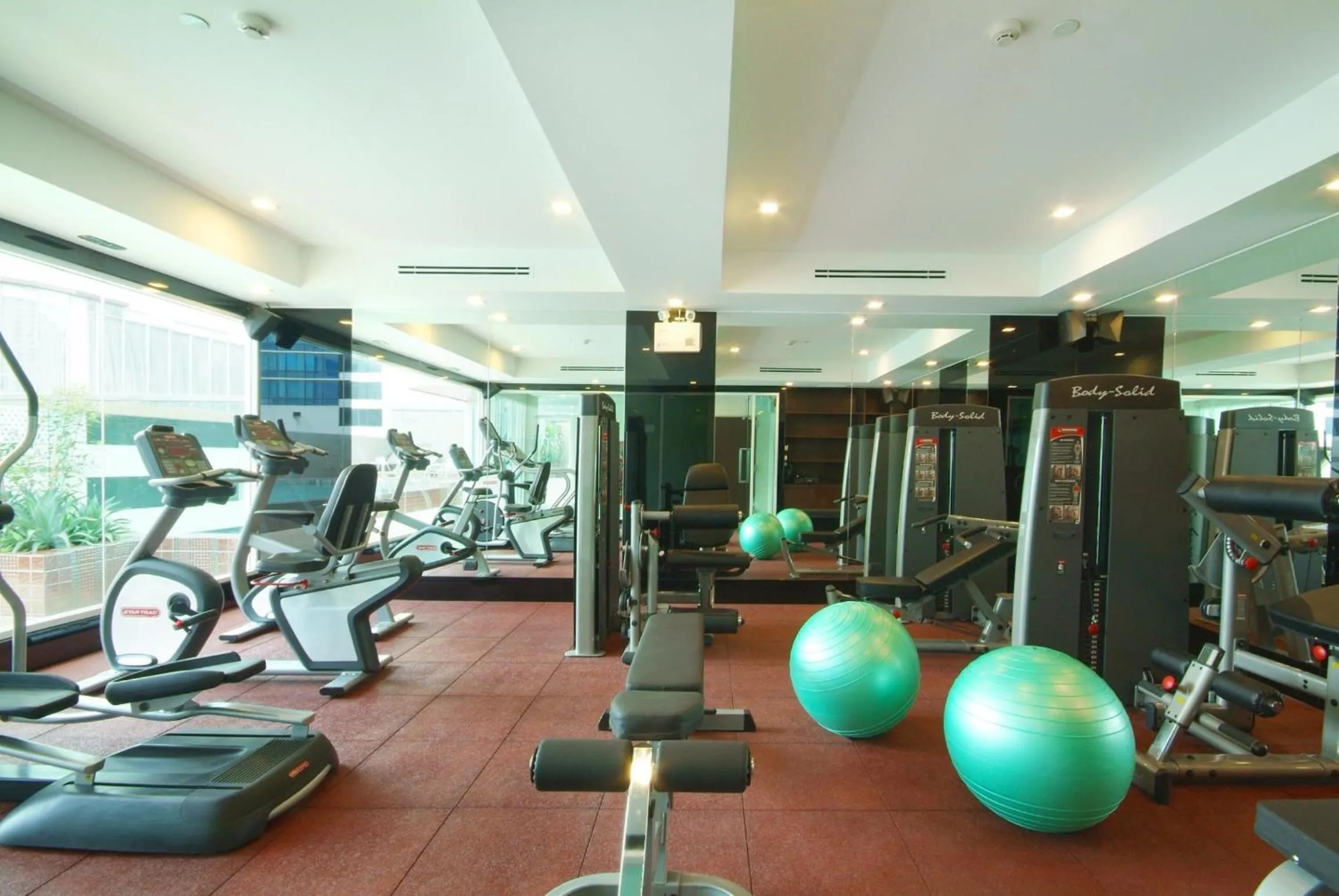 Fitness centre/facilities in Amora NeoLuxe Suites Hotel
