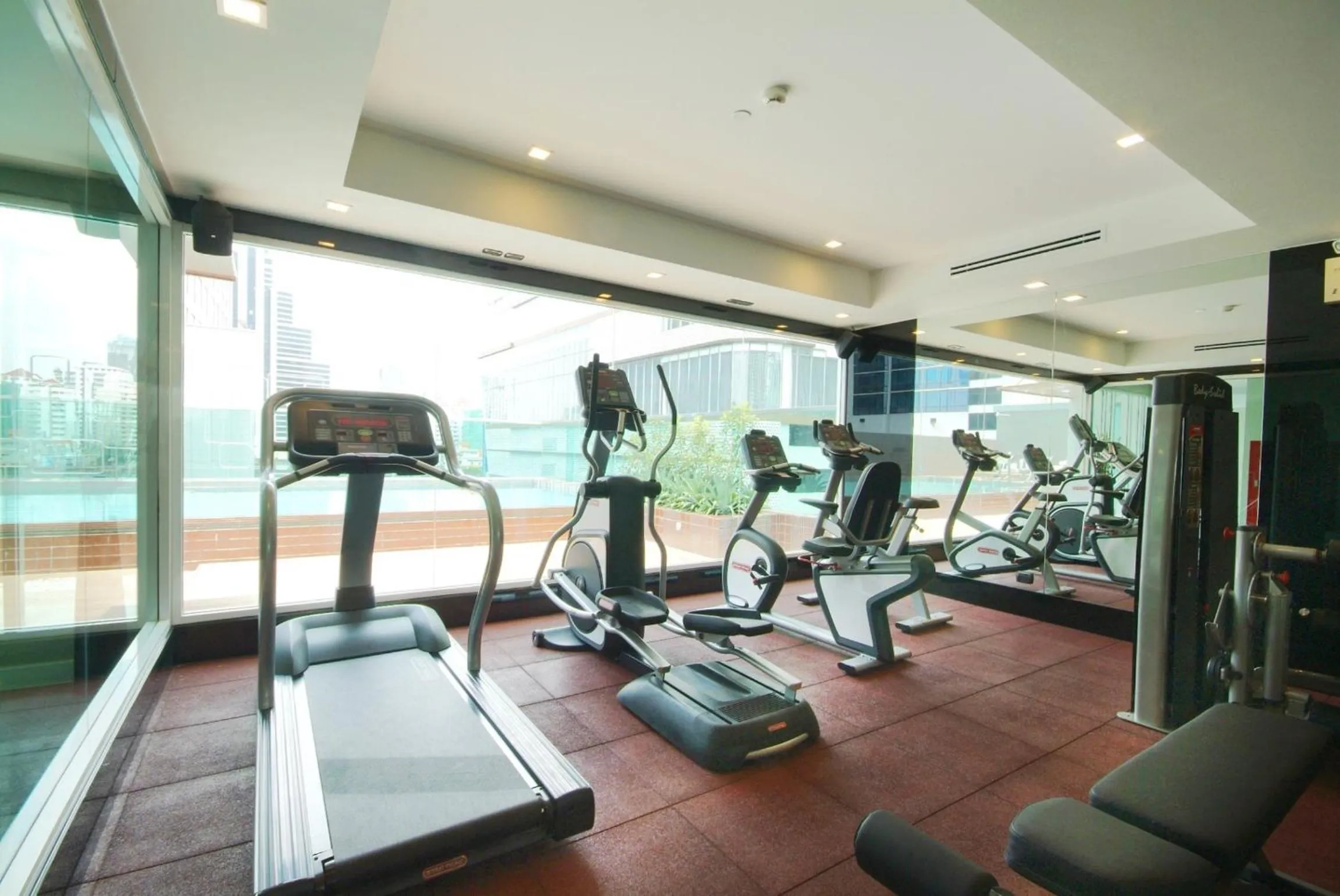 Fitness centre/facilities in Amora NeoLuxe Suites Hotel
