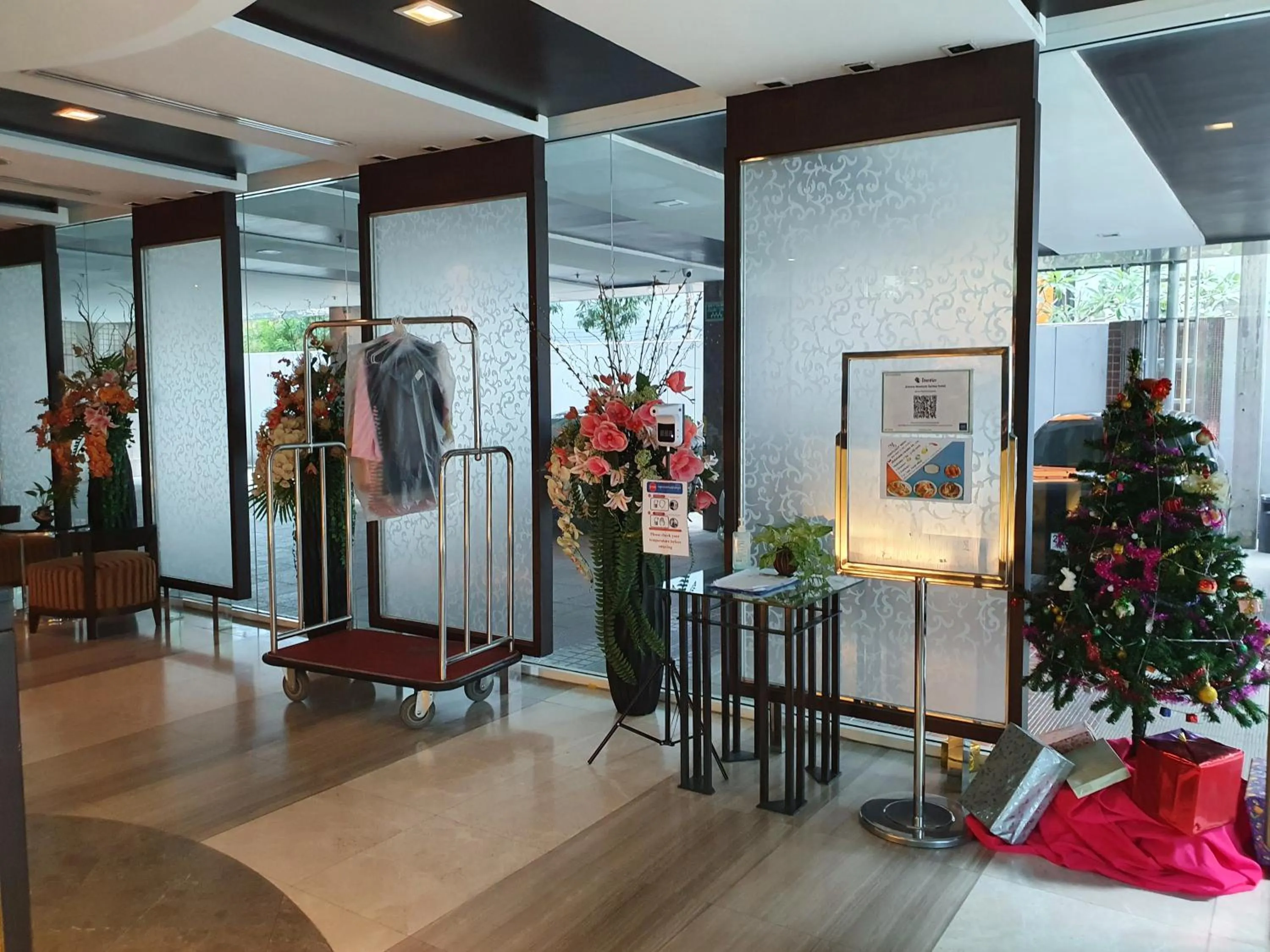 Facade/entrance in Amora NeoLuxe Suites Hotel