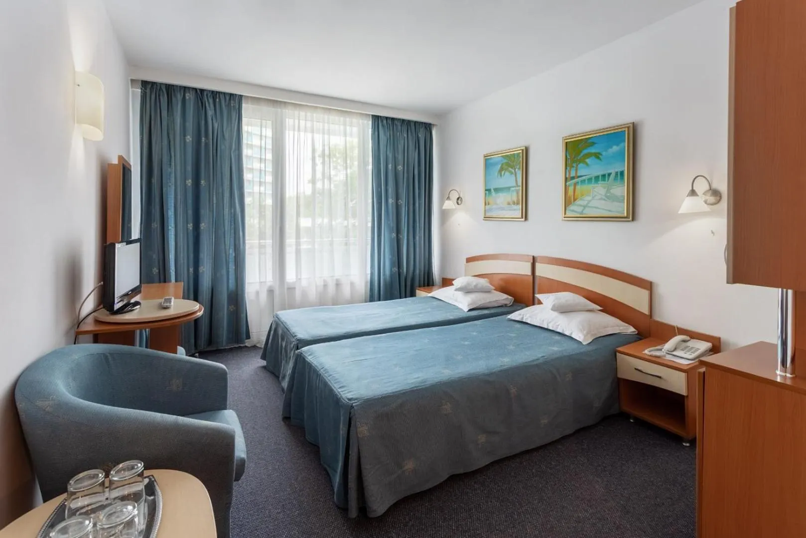 Bedroom, Bed in Hotel Sirena Saturn All Inclusive