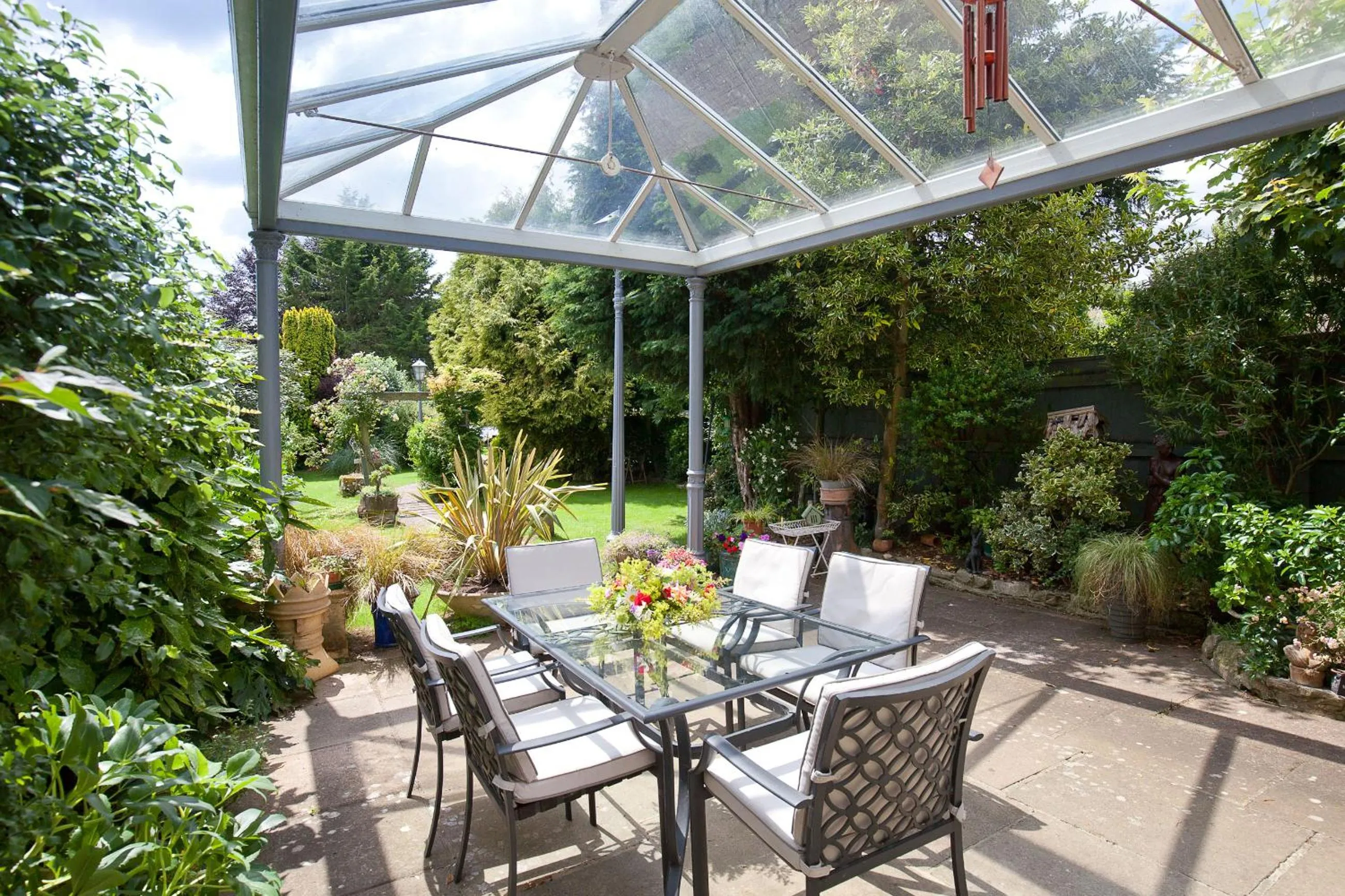 Patio in The Old House Guest House