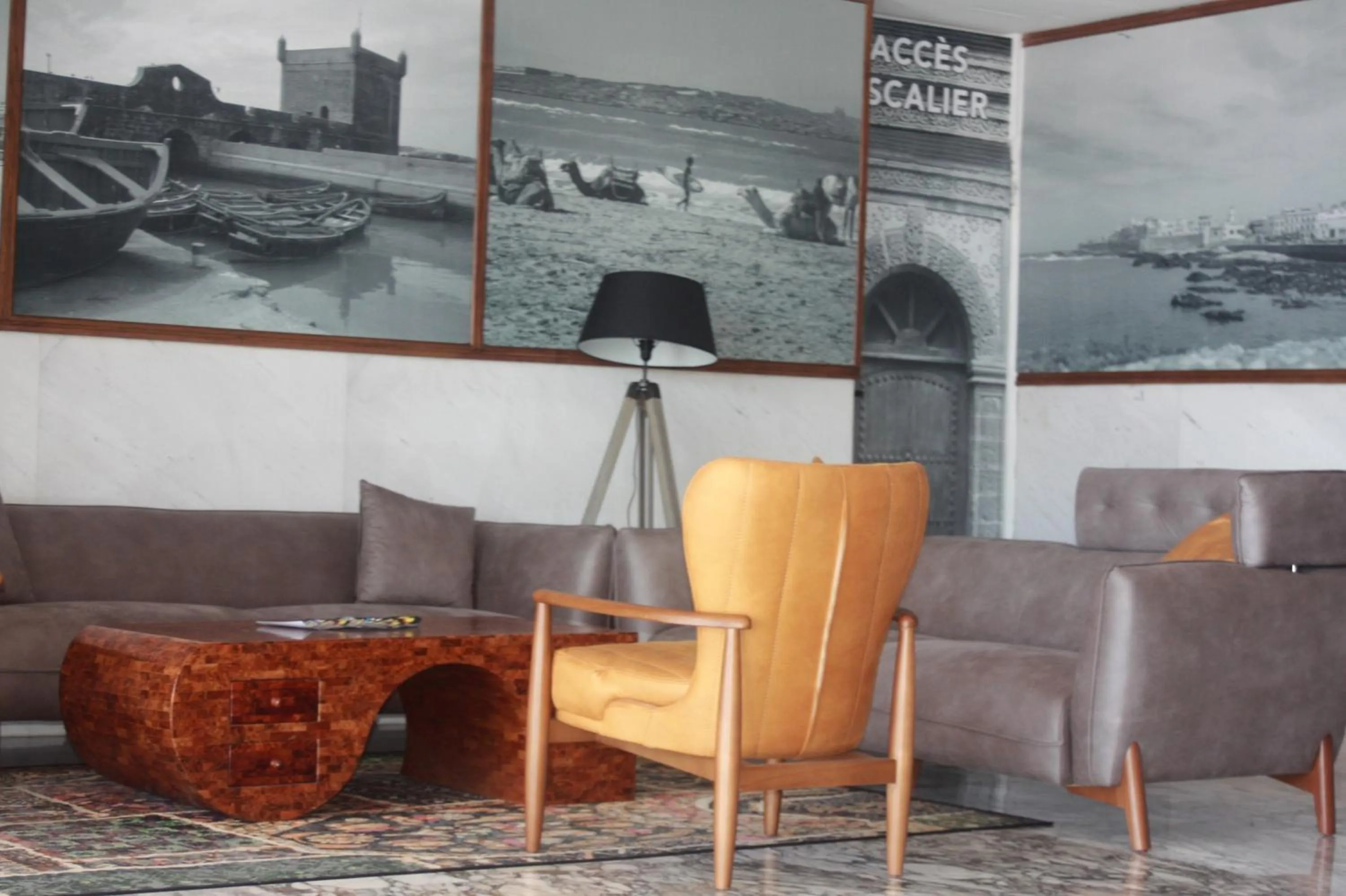 Living room in Hotel Cote ocean Mogador