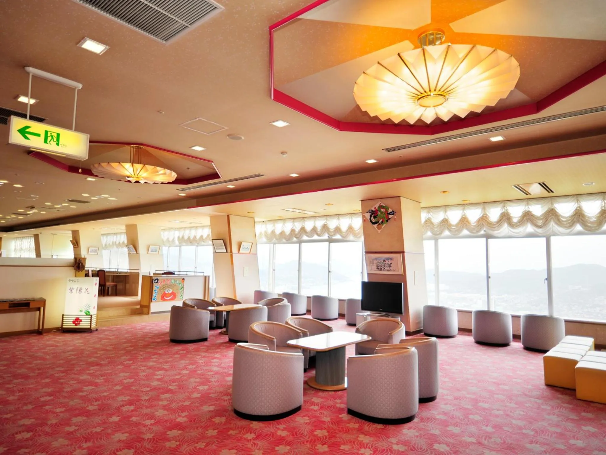 Lobby or reception in Nisshokan Shinkan Baishokaku