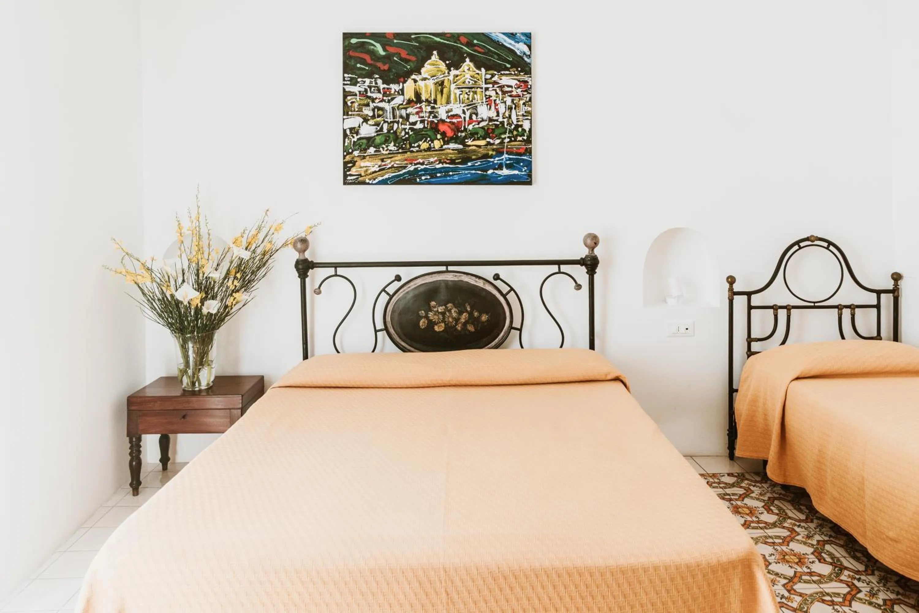 Bed in Boutique Hotel I Cinque Balconi