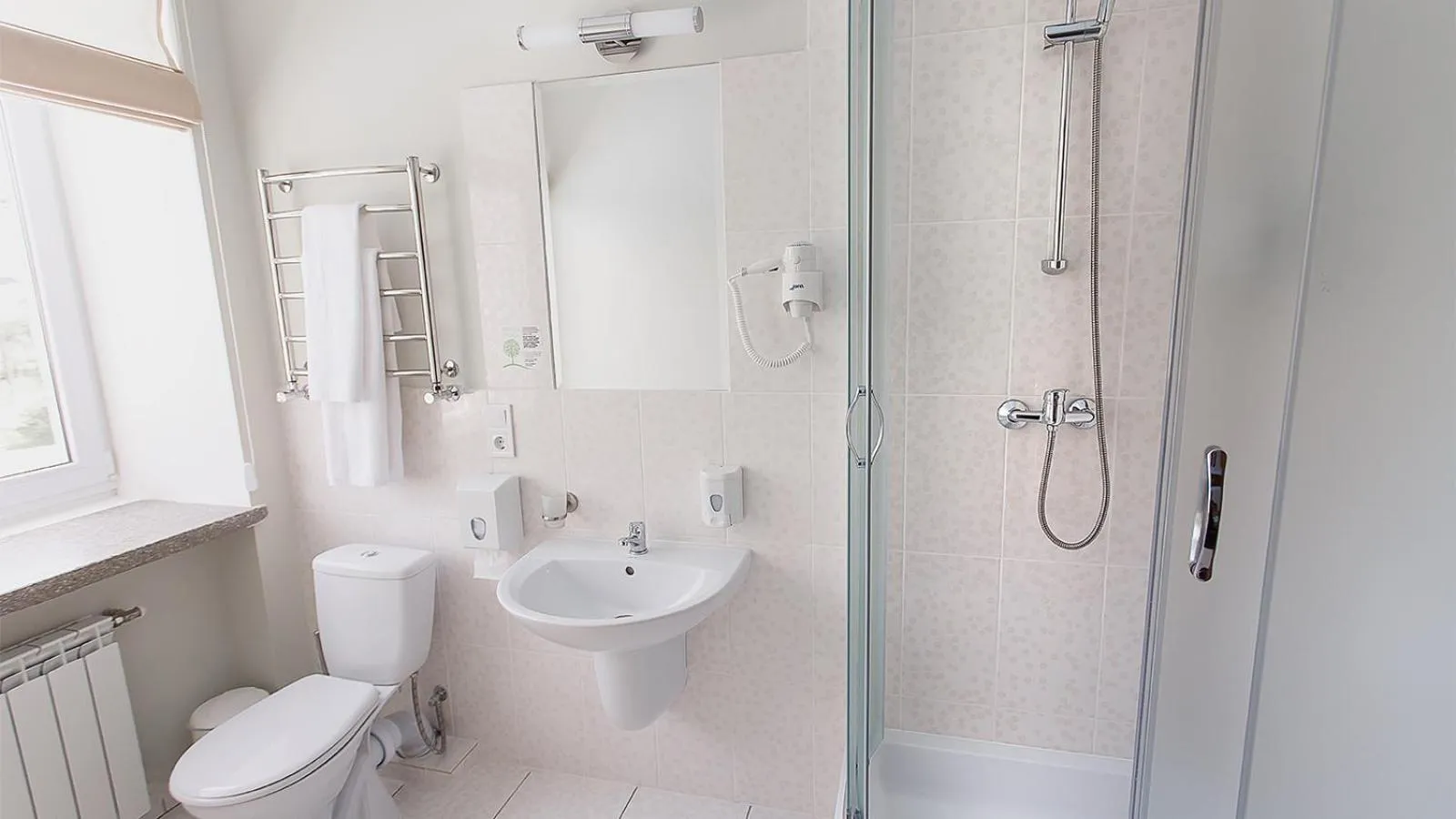 Shower in VitaPark Borysfen