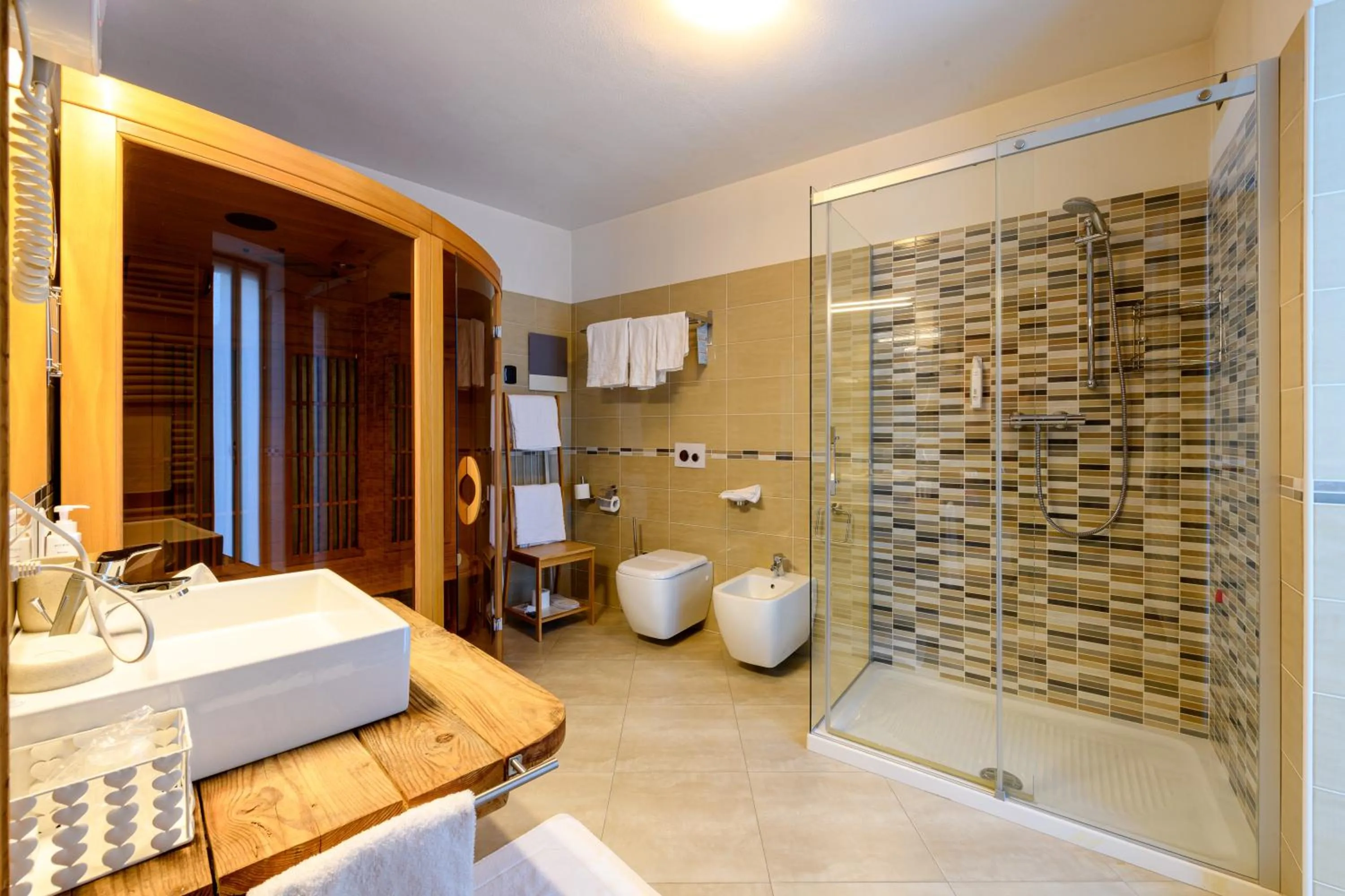 Bathroom in Hotel Garni Le Corti