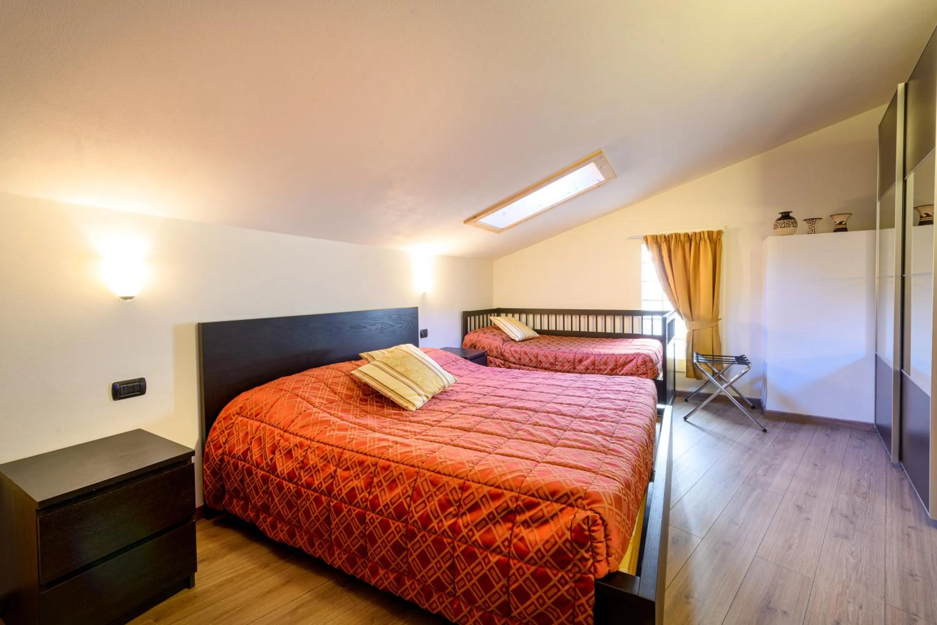 Bedroom, Bed in Hotel Garni Le Corti