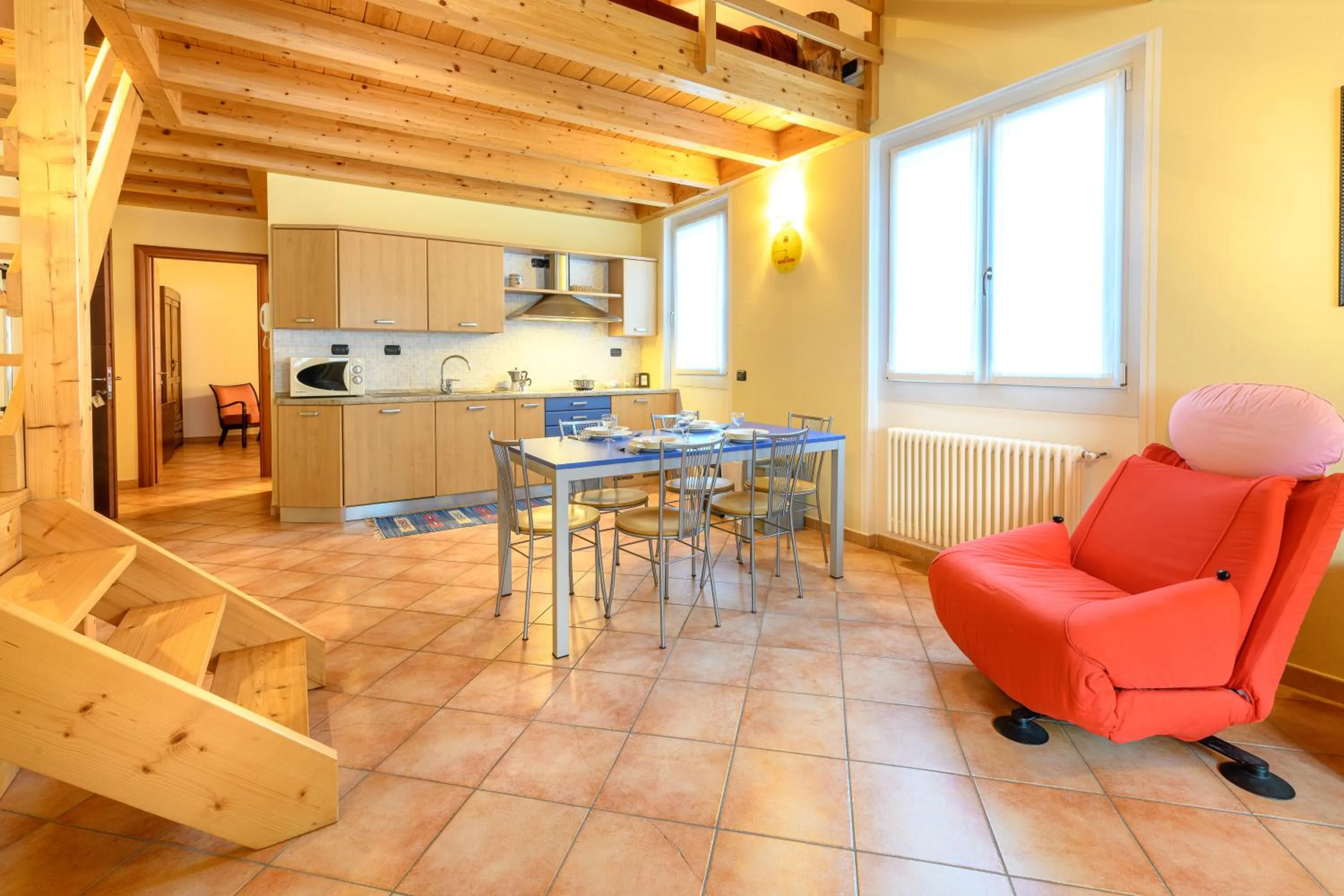 Kitchen or kitchenette in Hotel Garni Le Corti