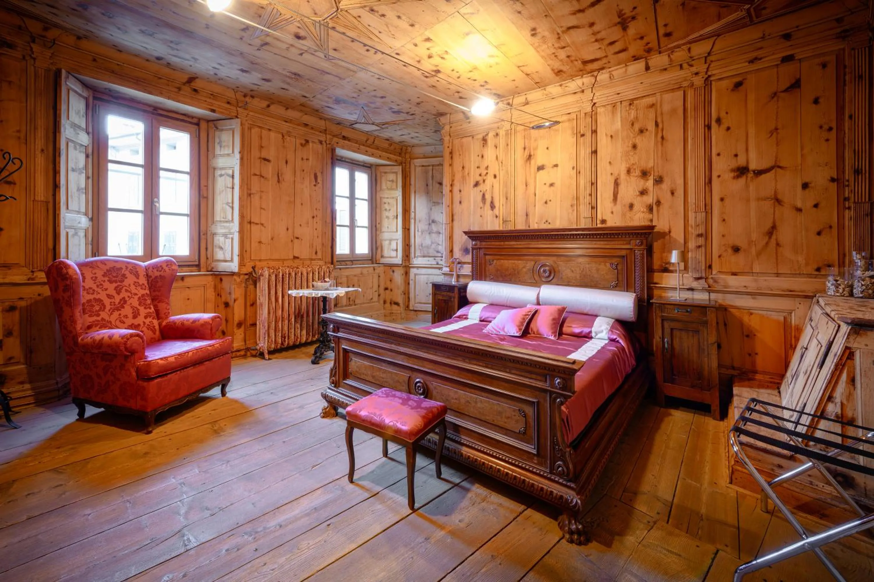 Bed in Hotel Garni Le Corti