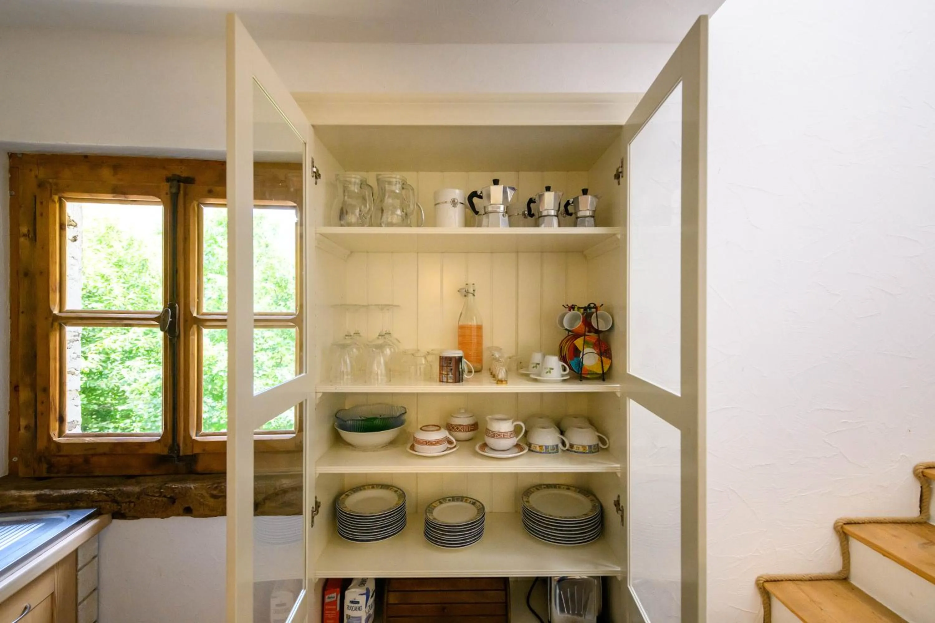 Kitchen or kitchenette in Hotel Garni Le Corti