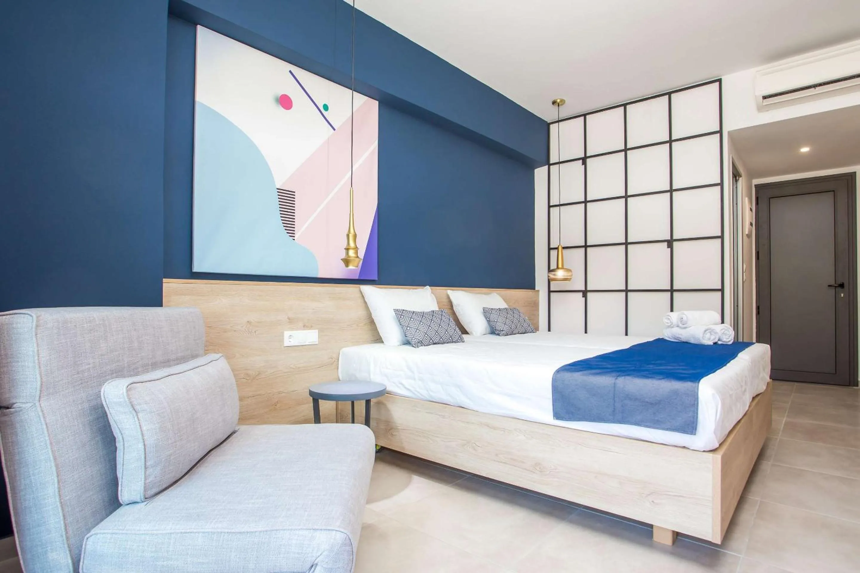 Bedroom, Bed in Madison Boutique, Faliraki