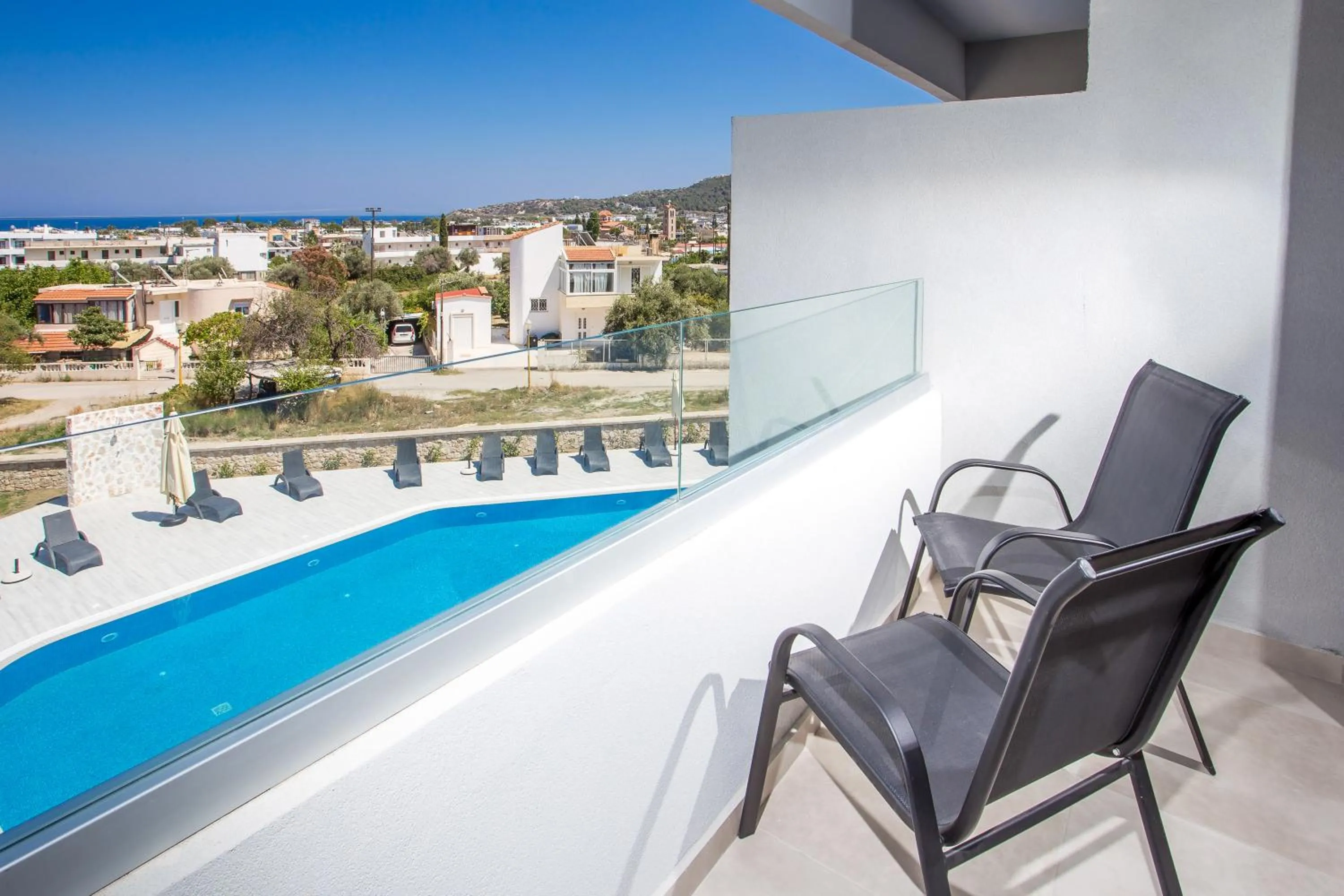 Pool view in Madison Boutique, Faliraki