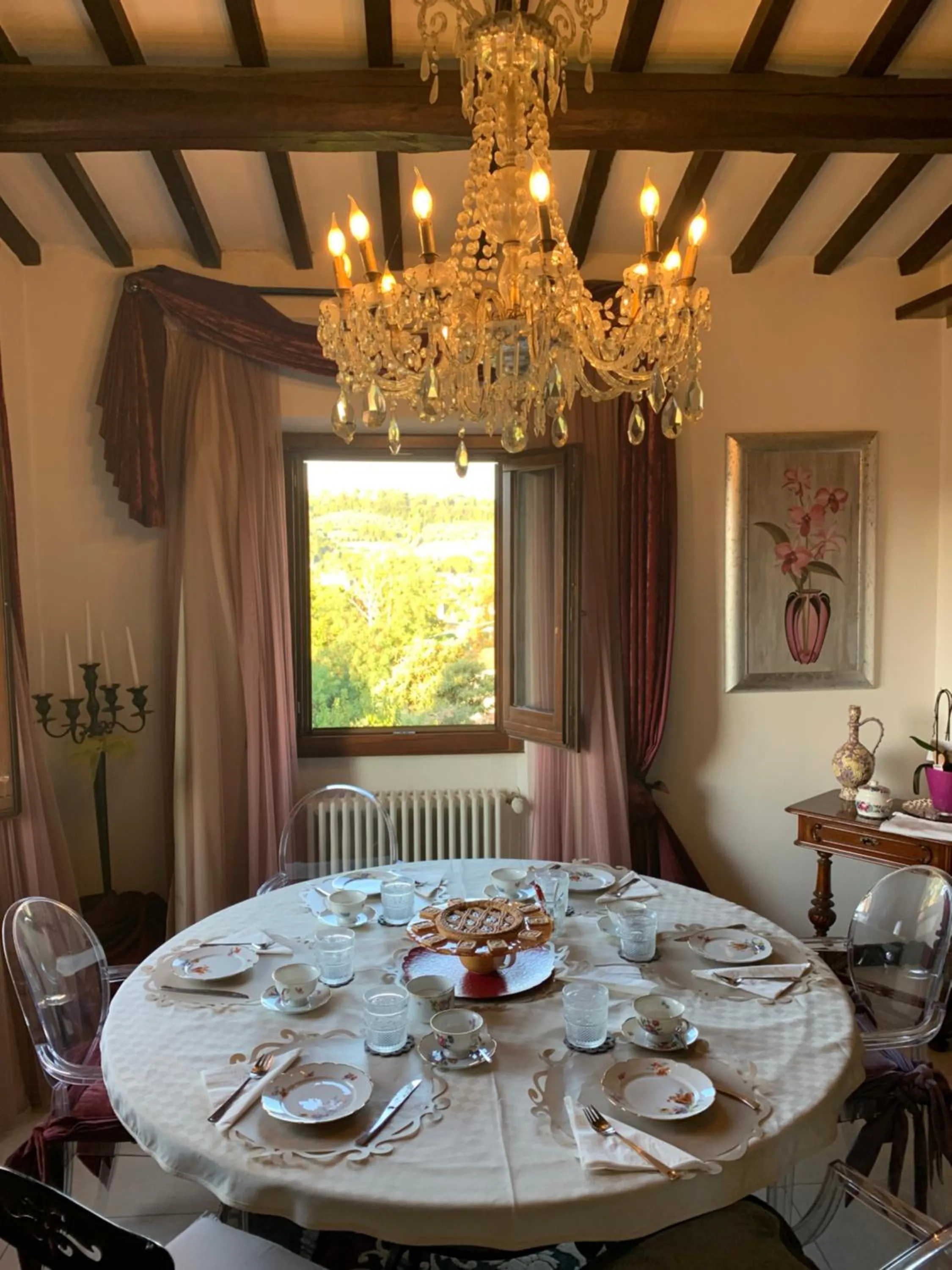 Dining area in B&B L'Orologio