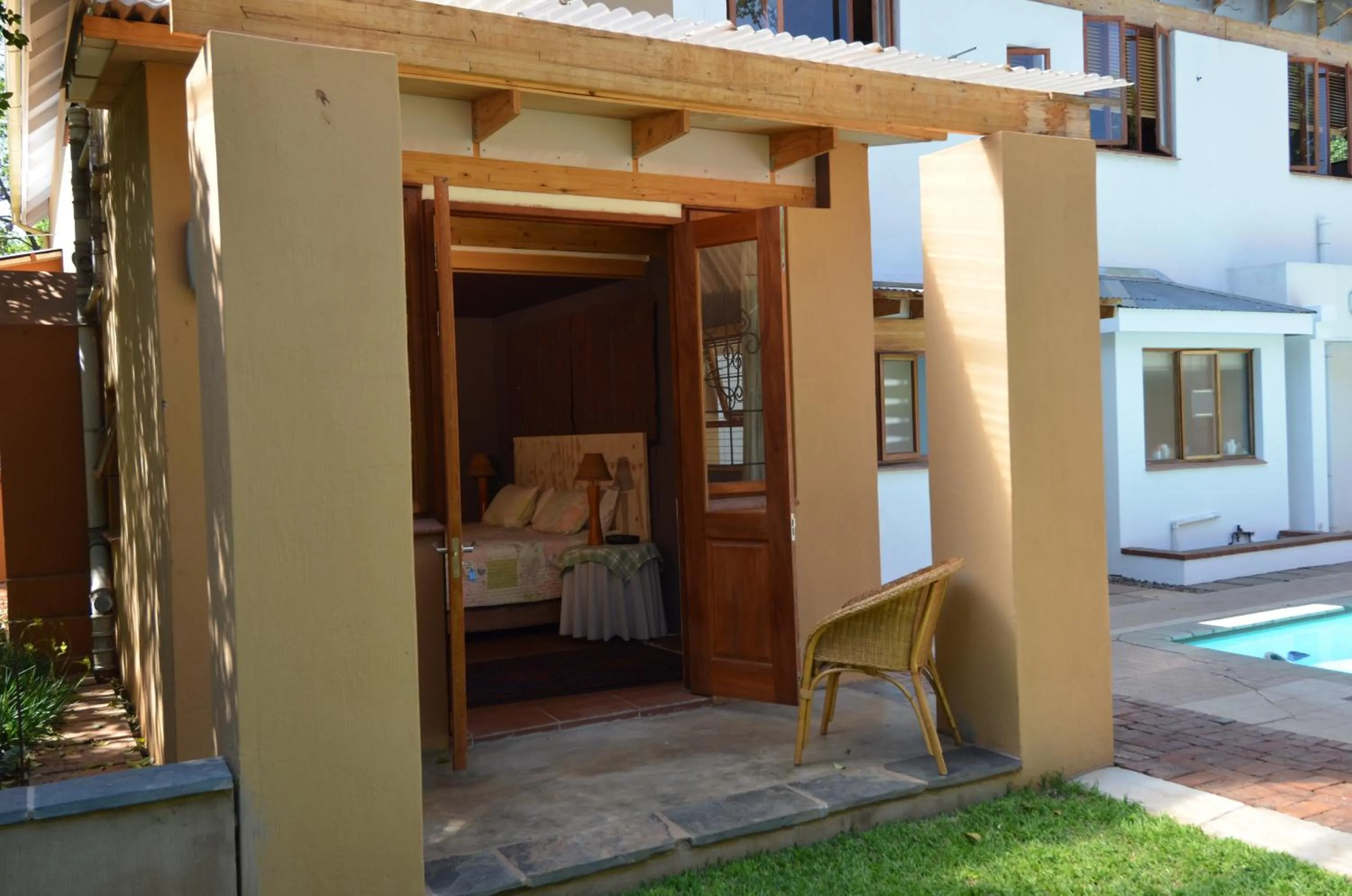 Patio in Bed & Breakfast in Hatfield
