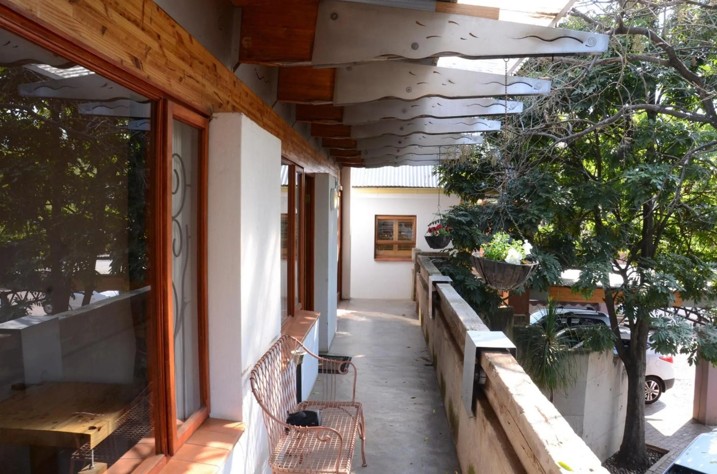 Balcony/Terrace in Bed & Breakfast in Hatfield