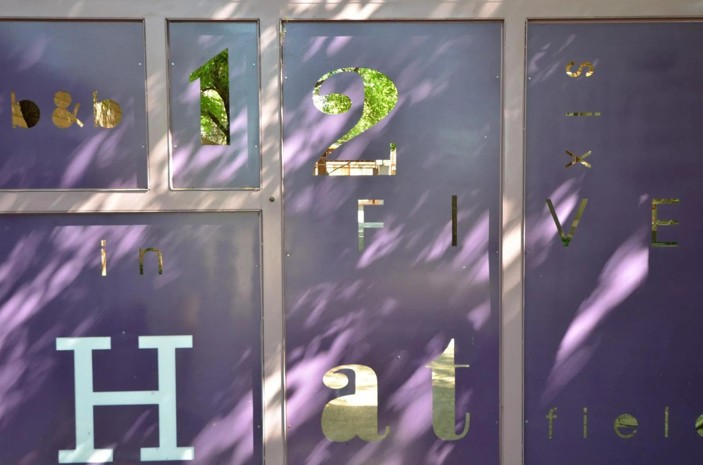 Decorative detail in Bed & Breakfast in Hatfield