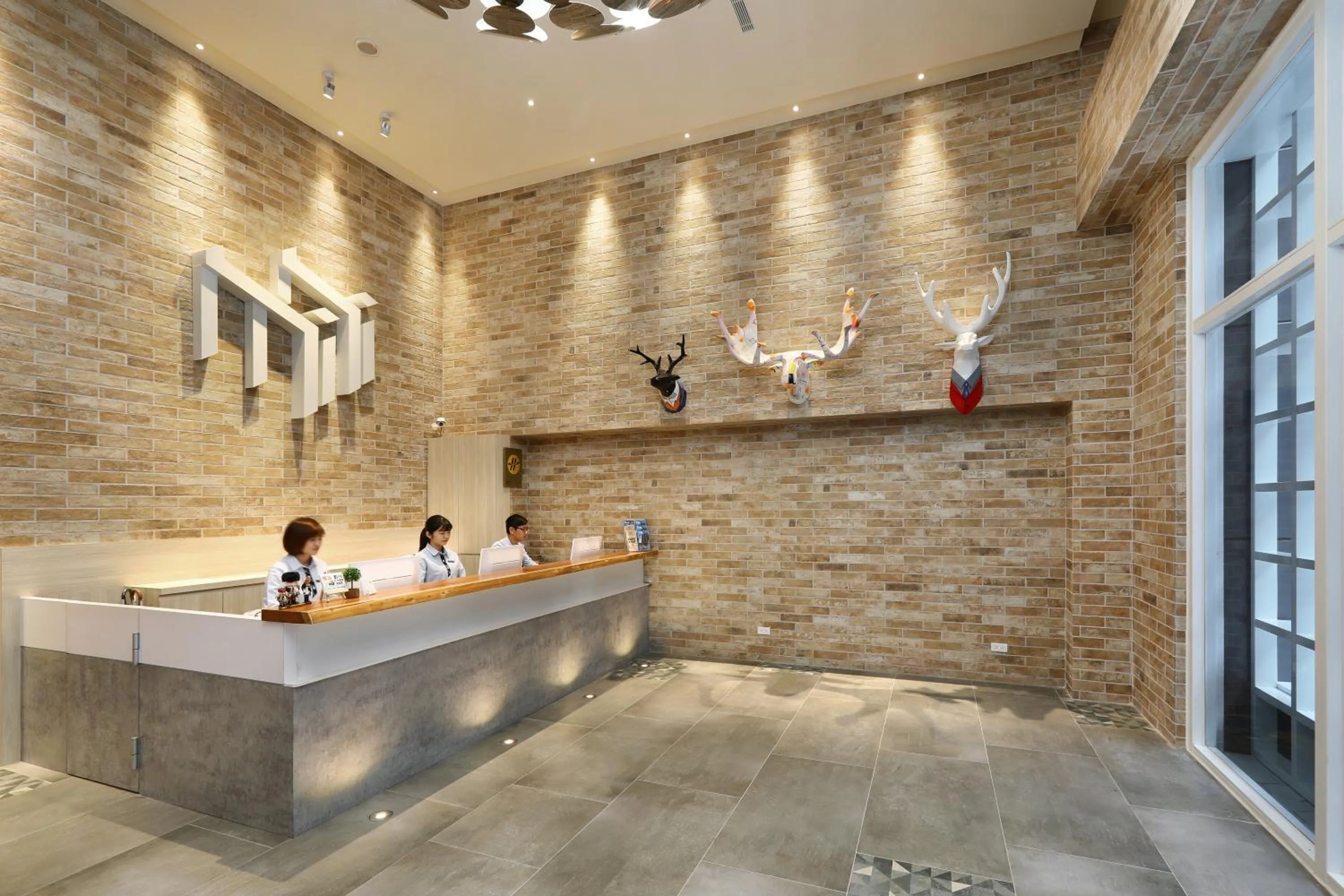 Decorative detail in MINI HOTELS (Taichung Station Branch)